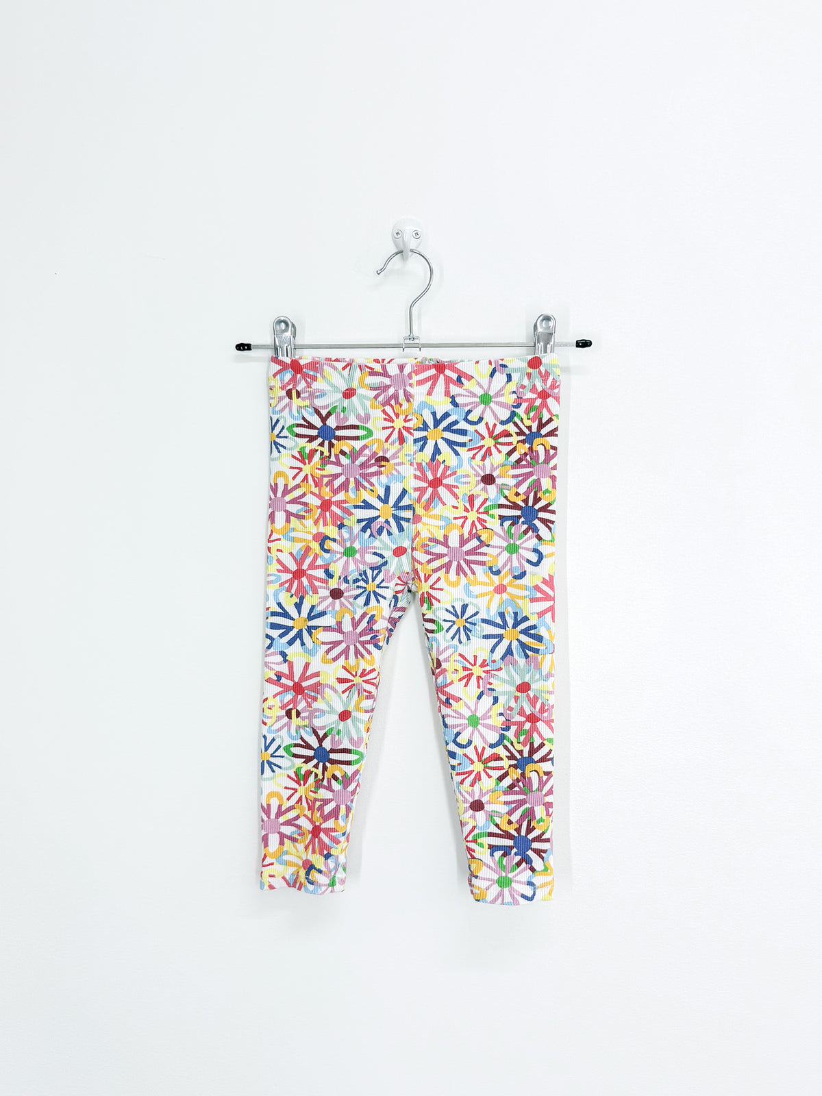 Gorman organic rib floral leggings (18-24m)