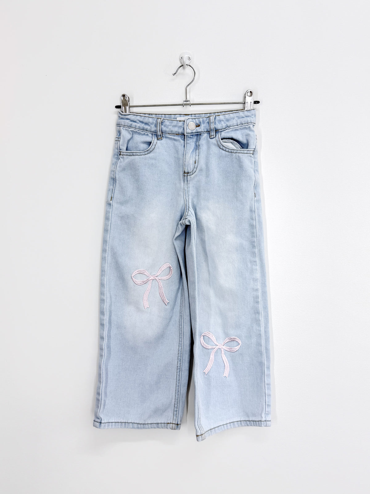 Mac & Ellie baggy bow denim jeans (6y)