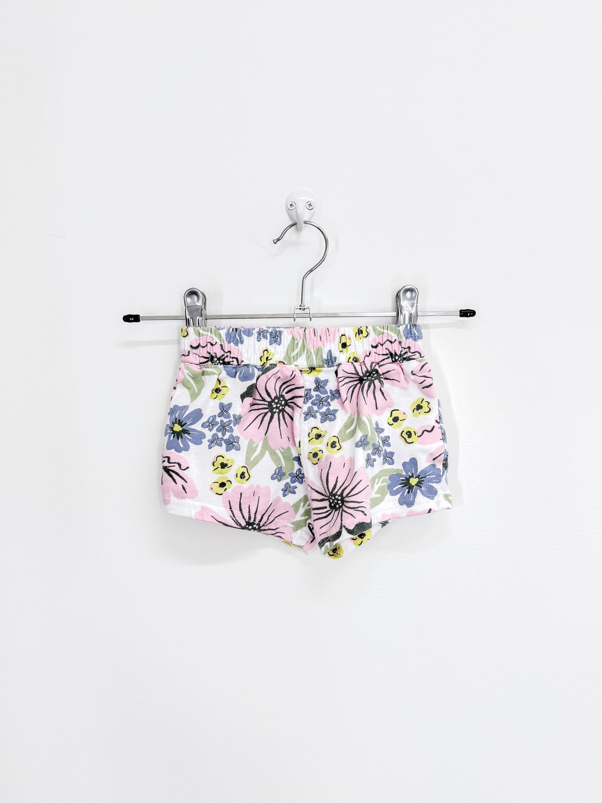 Cotton On Kids floral soft cotton shorts (0-3m)
