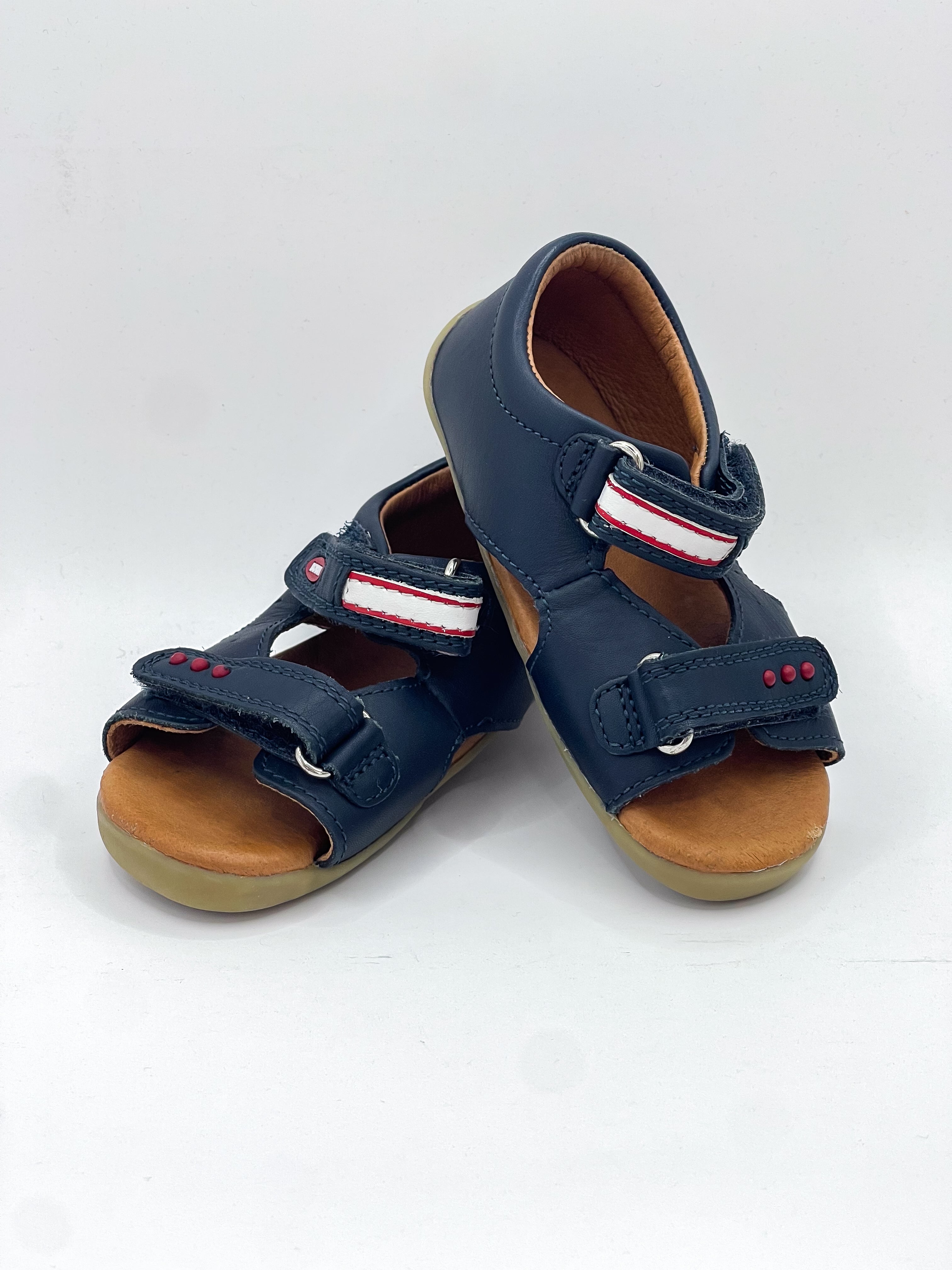 BNWOT Bobux step up driftwood sandals (22EU)