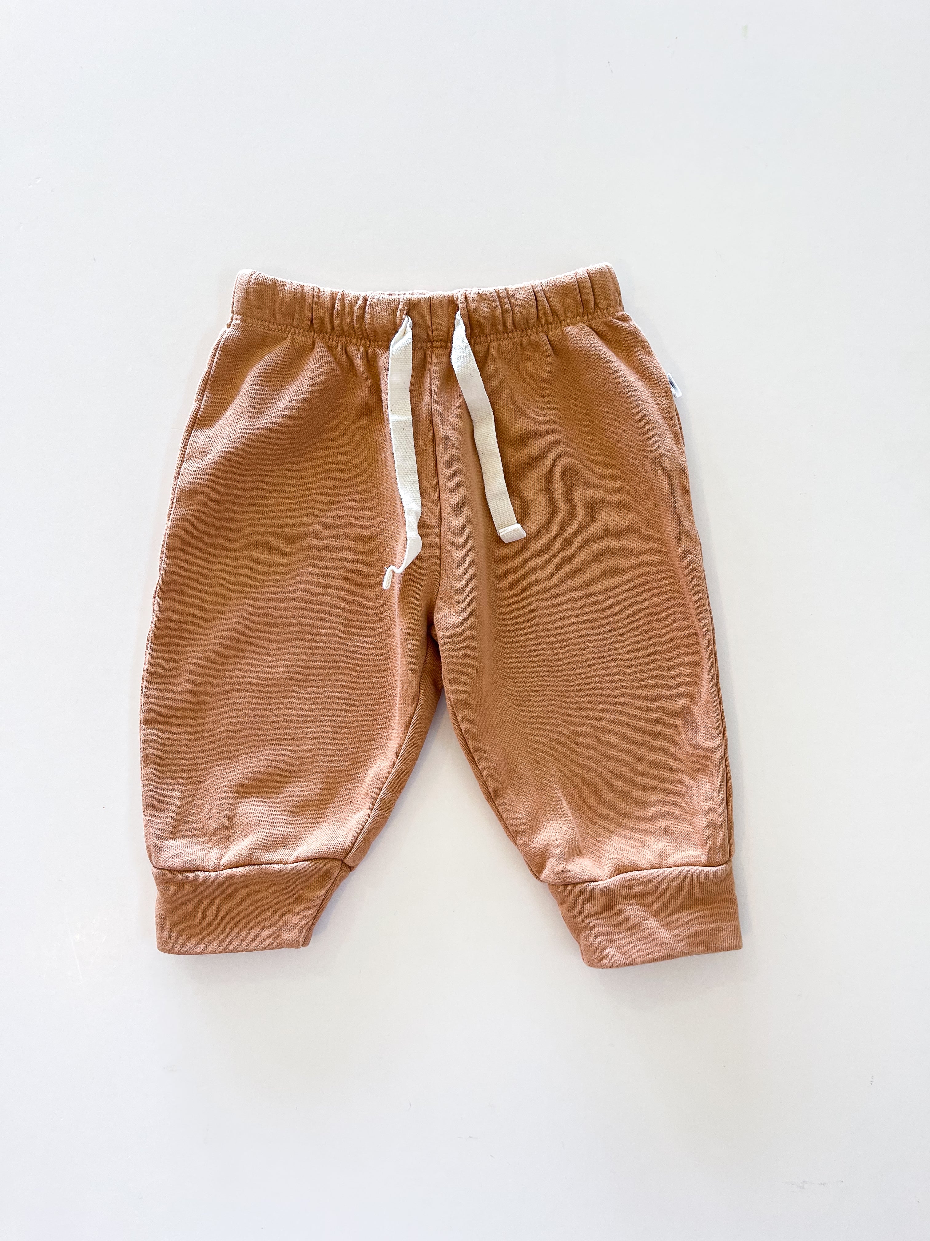 Burrow & Be organic track pants (0-3m)