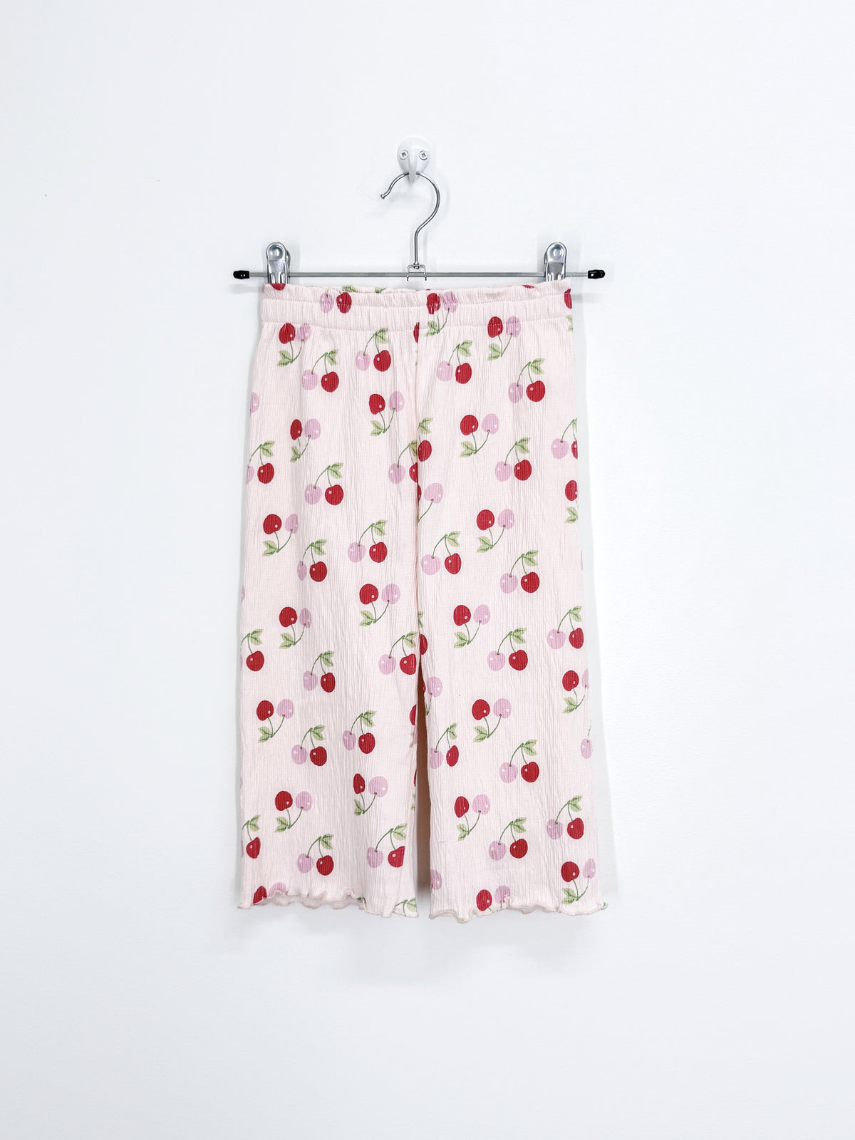 Teeny Weeny cherry crepe pants (18-24m)
