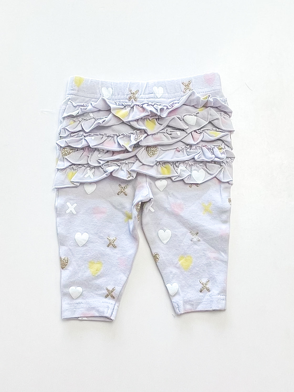 Cotton On Kids frill bum leggings (newborn)