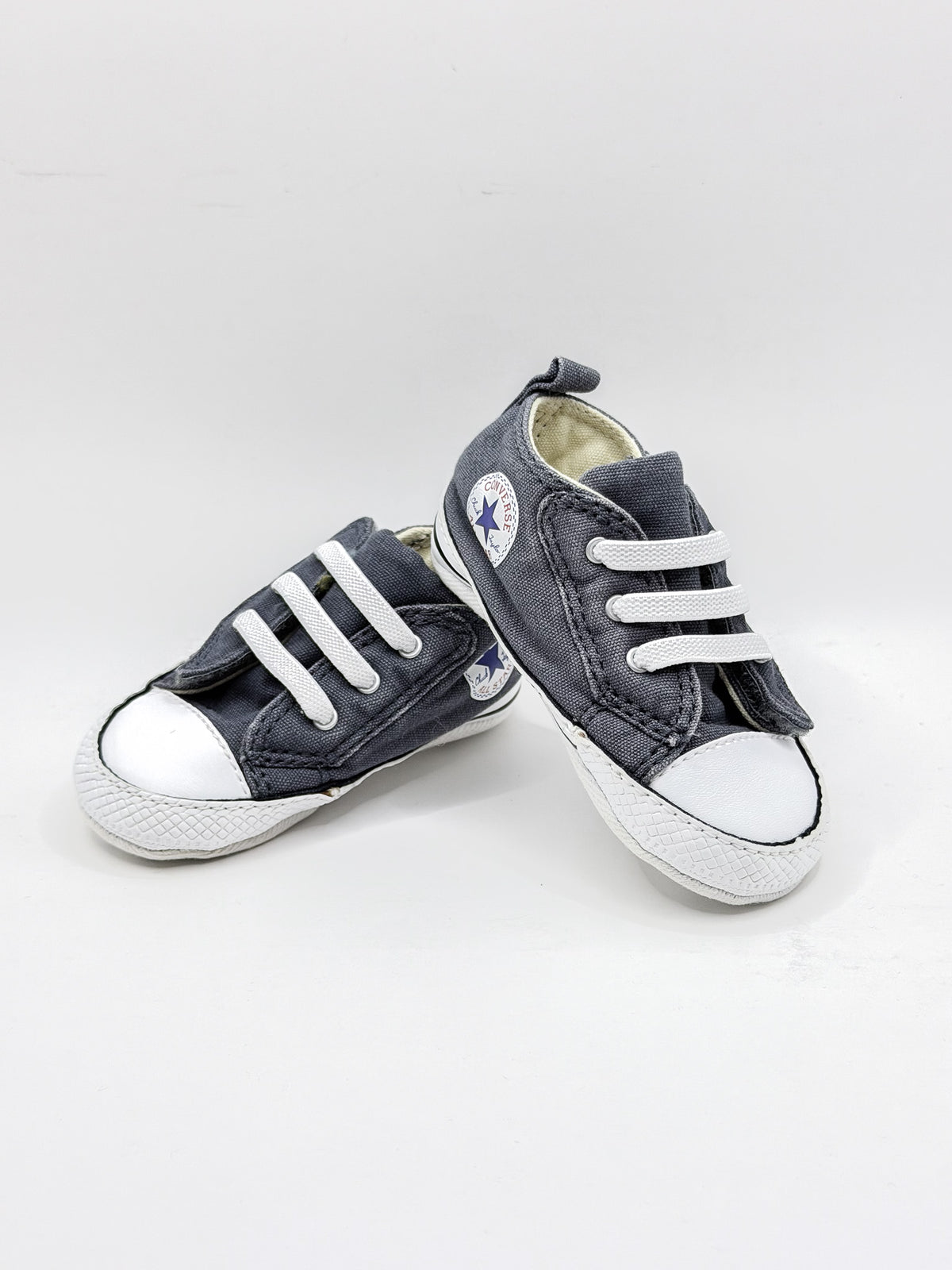 Converse soft sole velcro cribsters (19EU)
