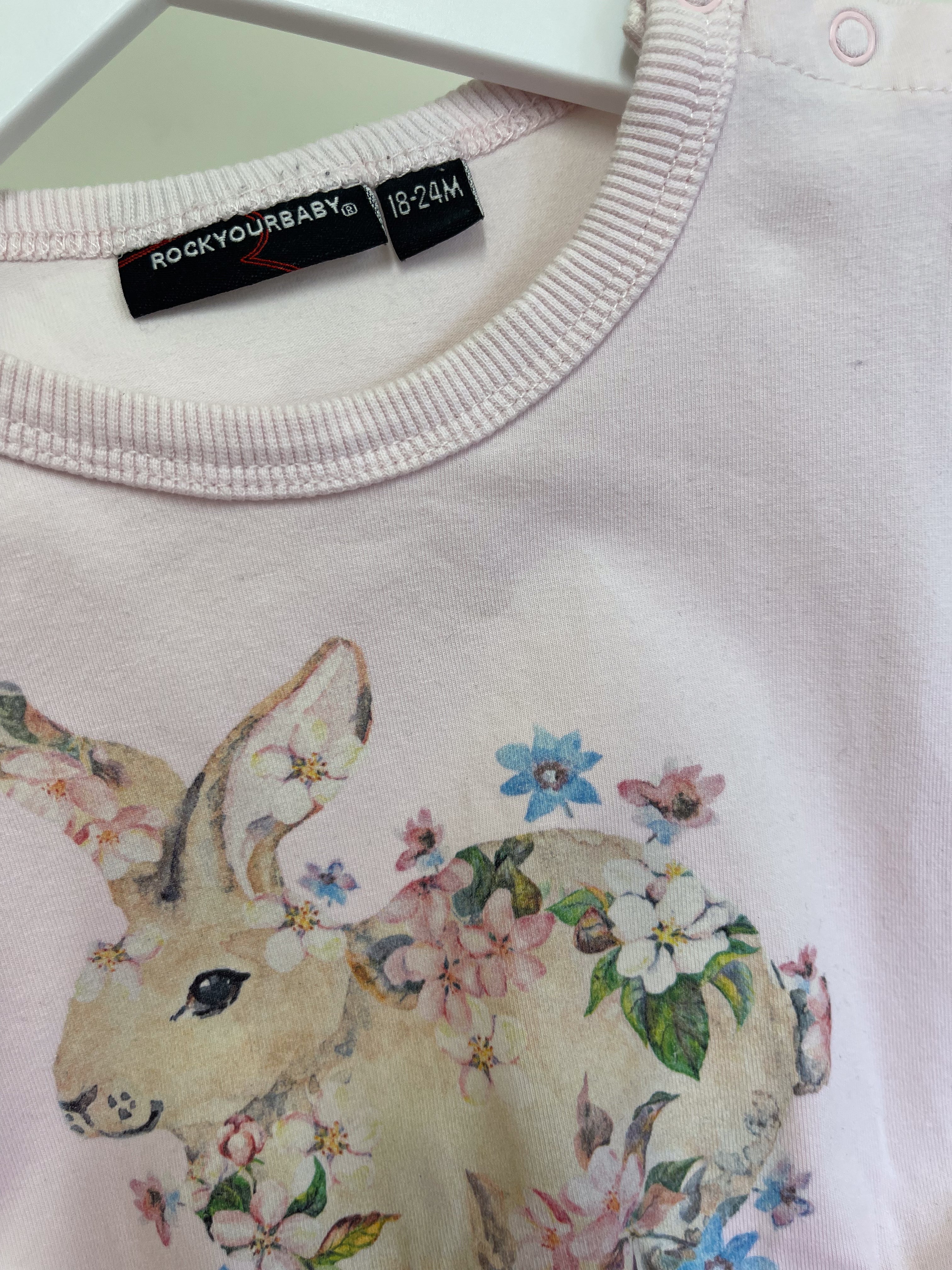 Rock Your Baby bunny circus dress (18-24m)