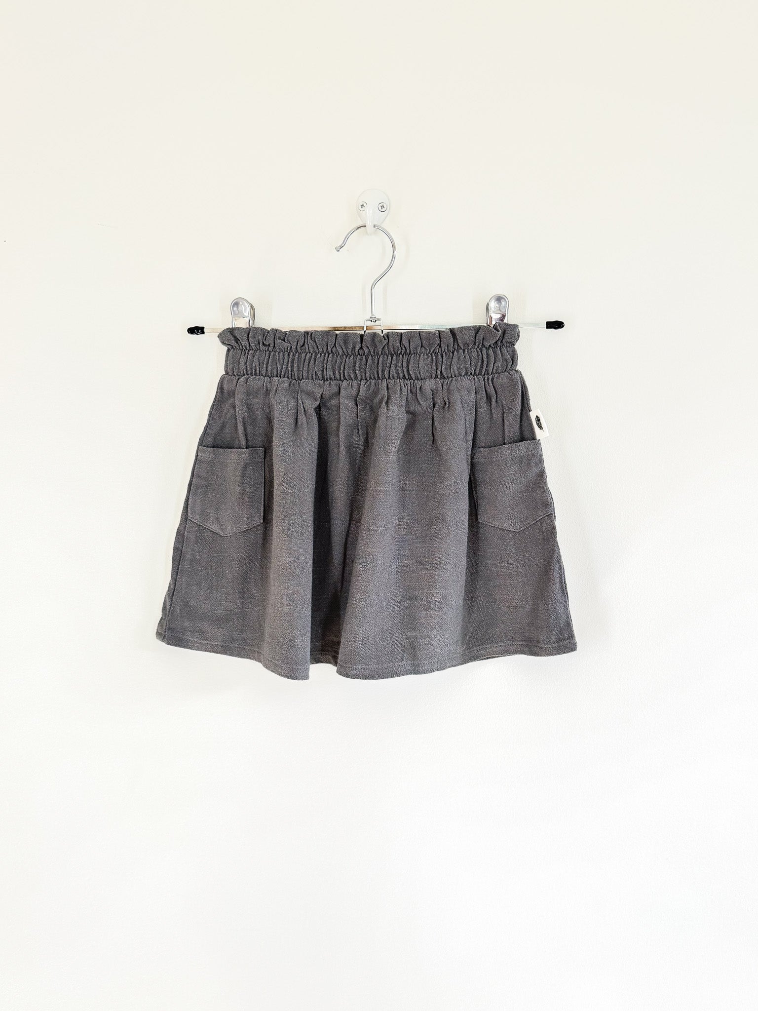 The Vintage Plume organic linen skirt (2y)
