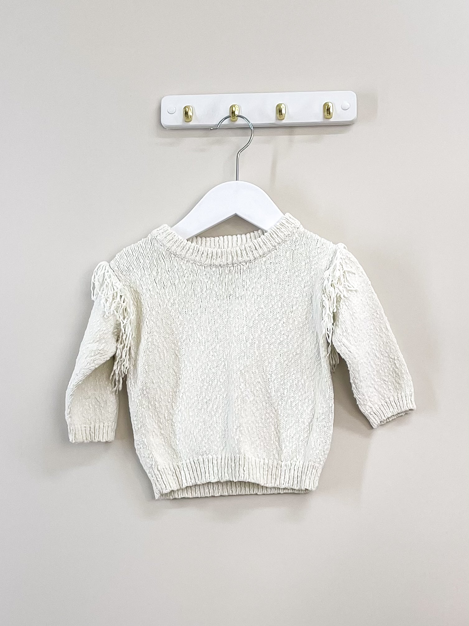 Grown organic frill pullover (6-12m)