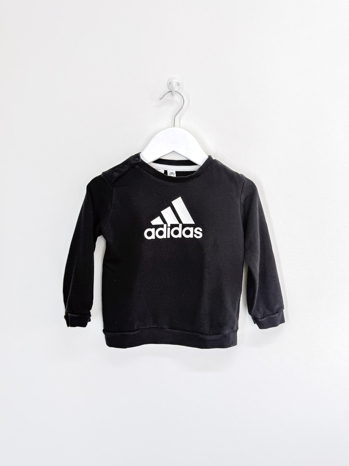 Adidas frenchy terry sweatshirt (12-18m)