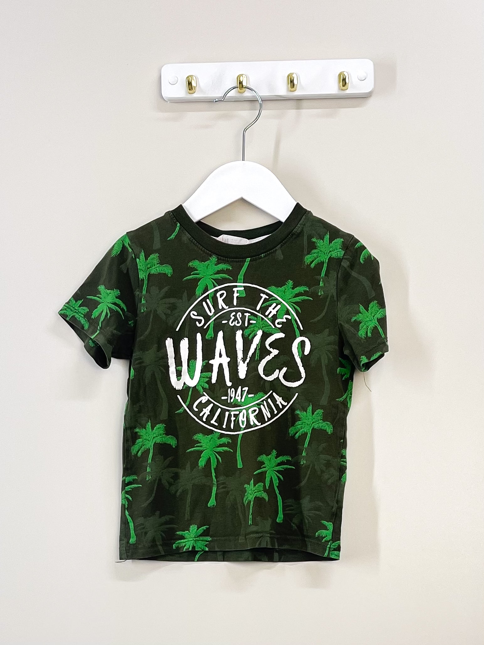 H&M palm waves tee (3-4y)