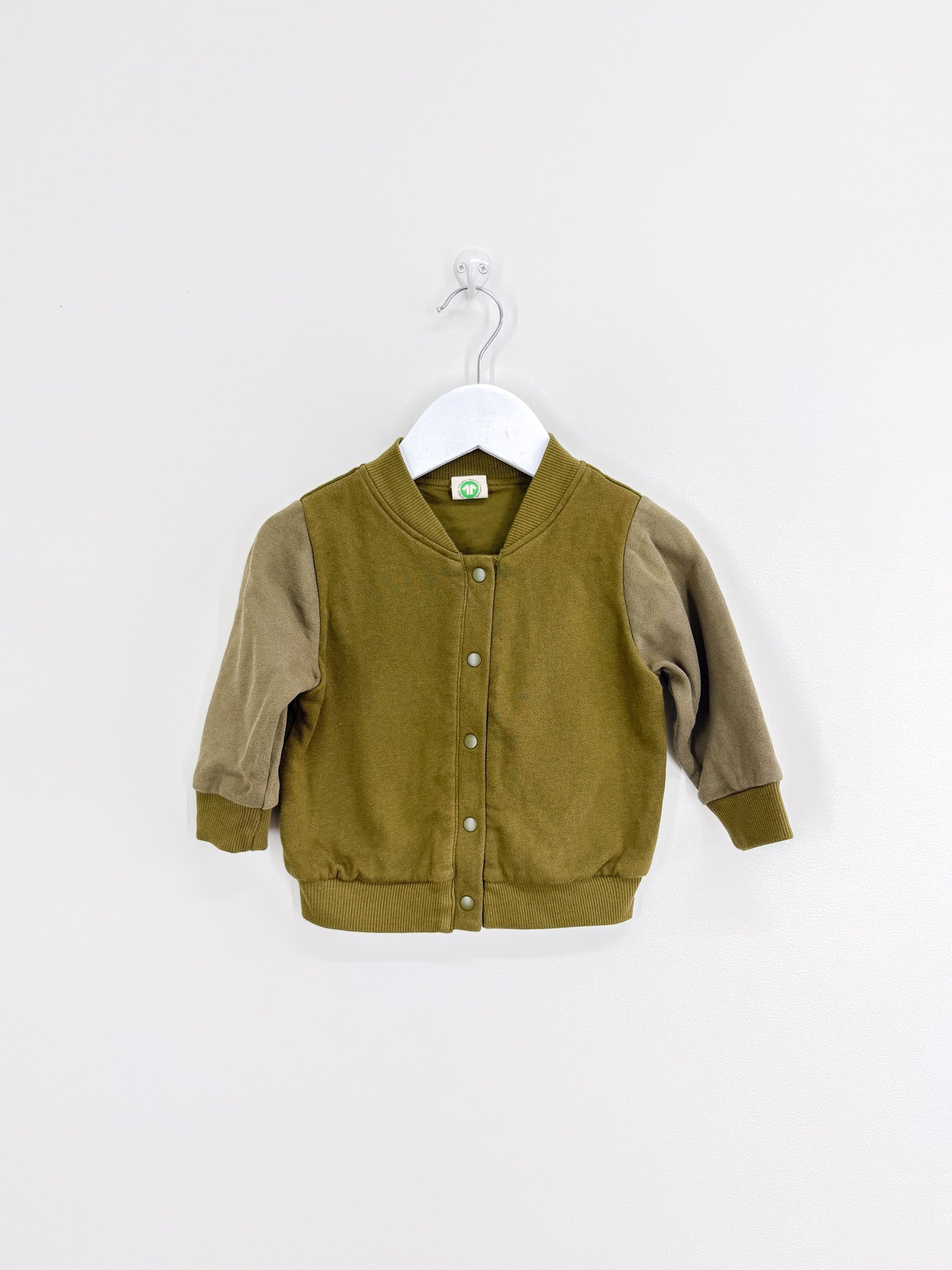 Nature Baby organic parker jacket - herb/seed (6-12m)