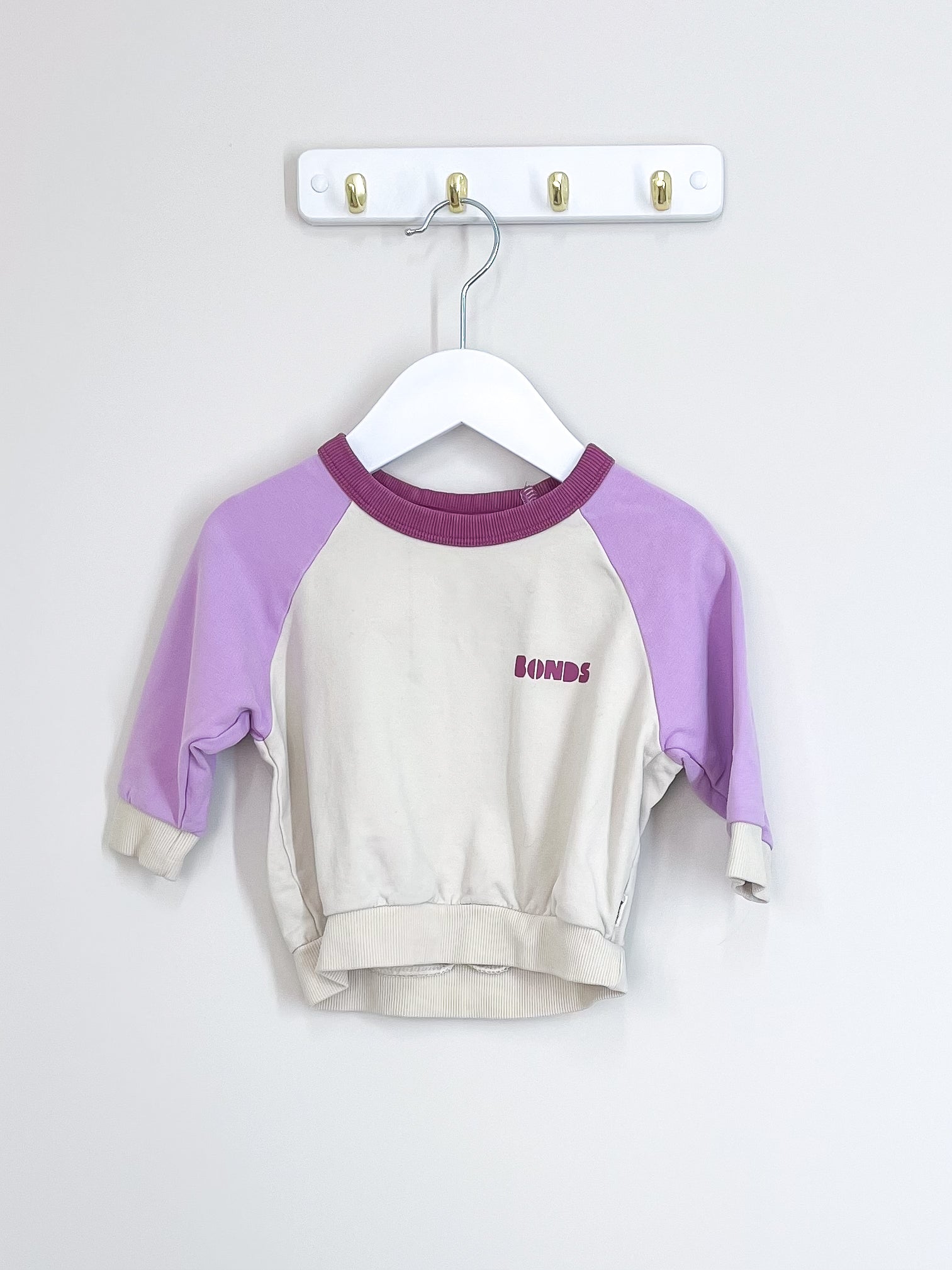 Bonds soft threads pullover (6-12m)