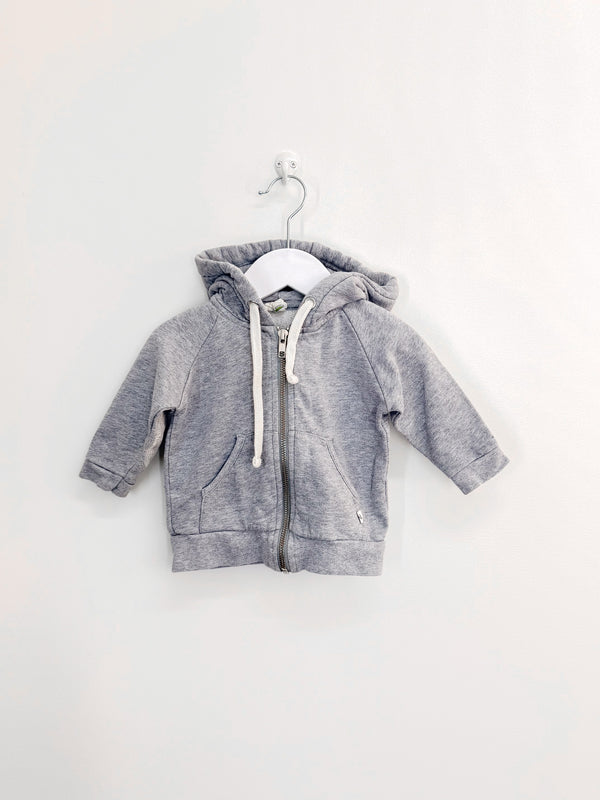 Nature Baby organic hooded sweatshirt (6-12m)