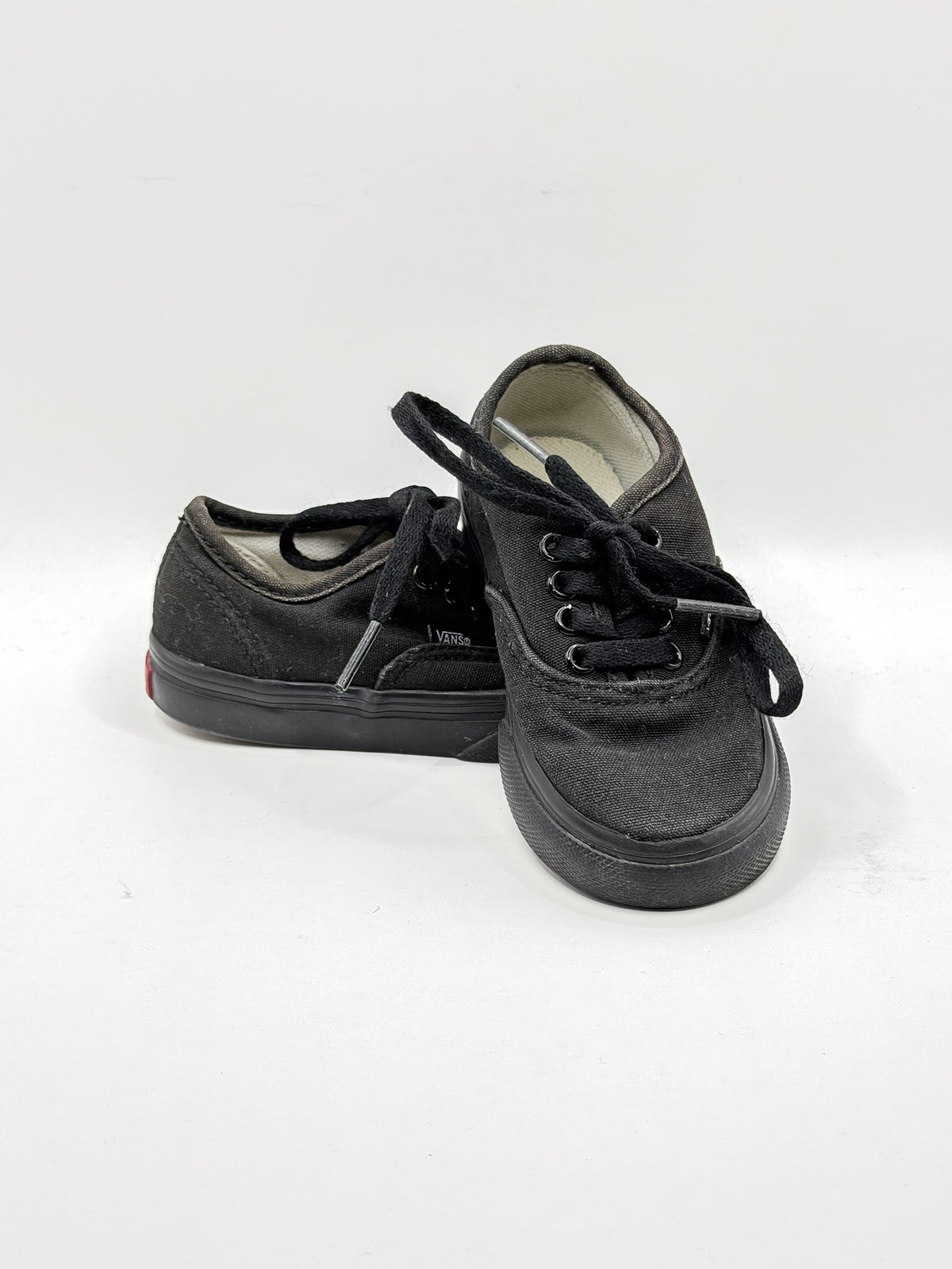Vans authentic black canvas sneakers (22EU)