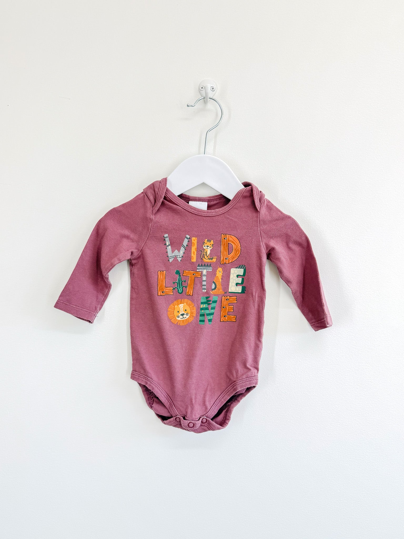 Teeny Weeny wild little one bodysuit (3-6m)