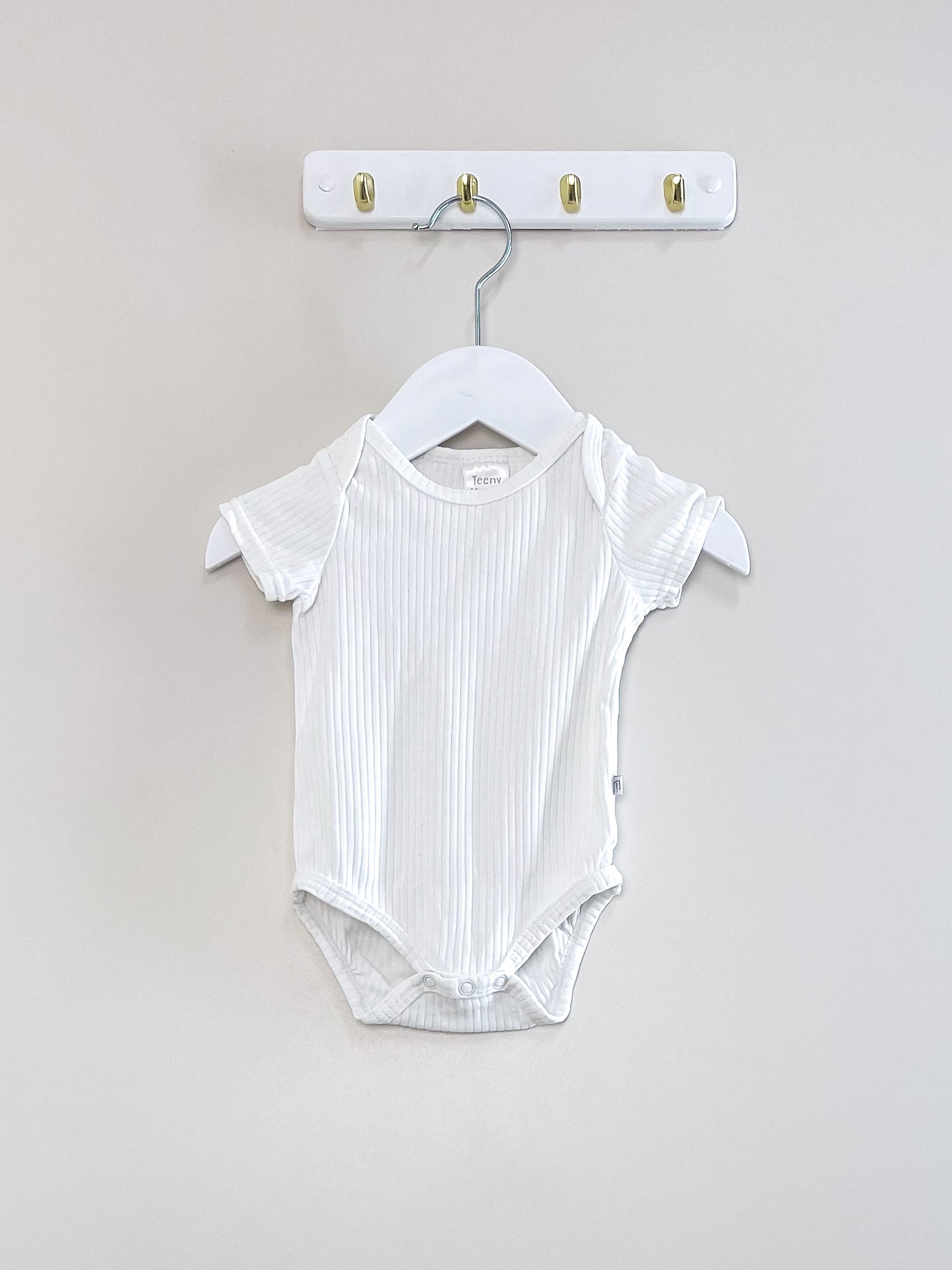 Teeny Weeny rib bodysuit (3-6m)