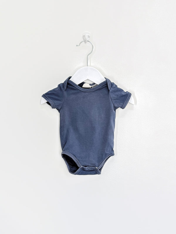 Little Bundle essentials envelope bodysuit - blue (newborn)