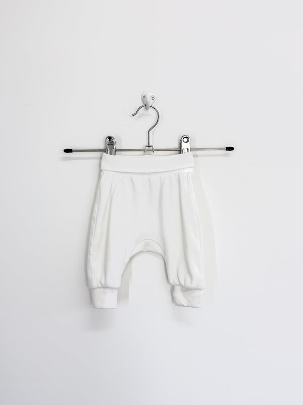 H&M organic fold over leggings (0-1m)