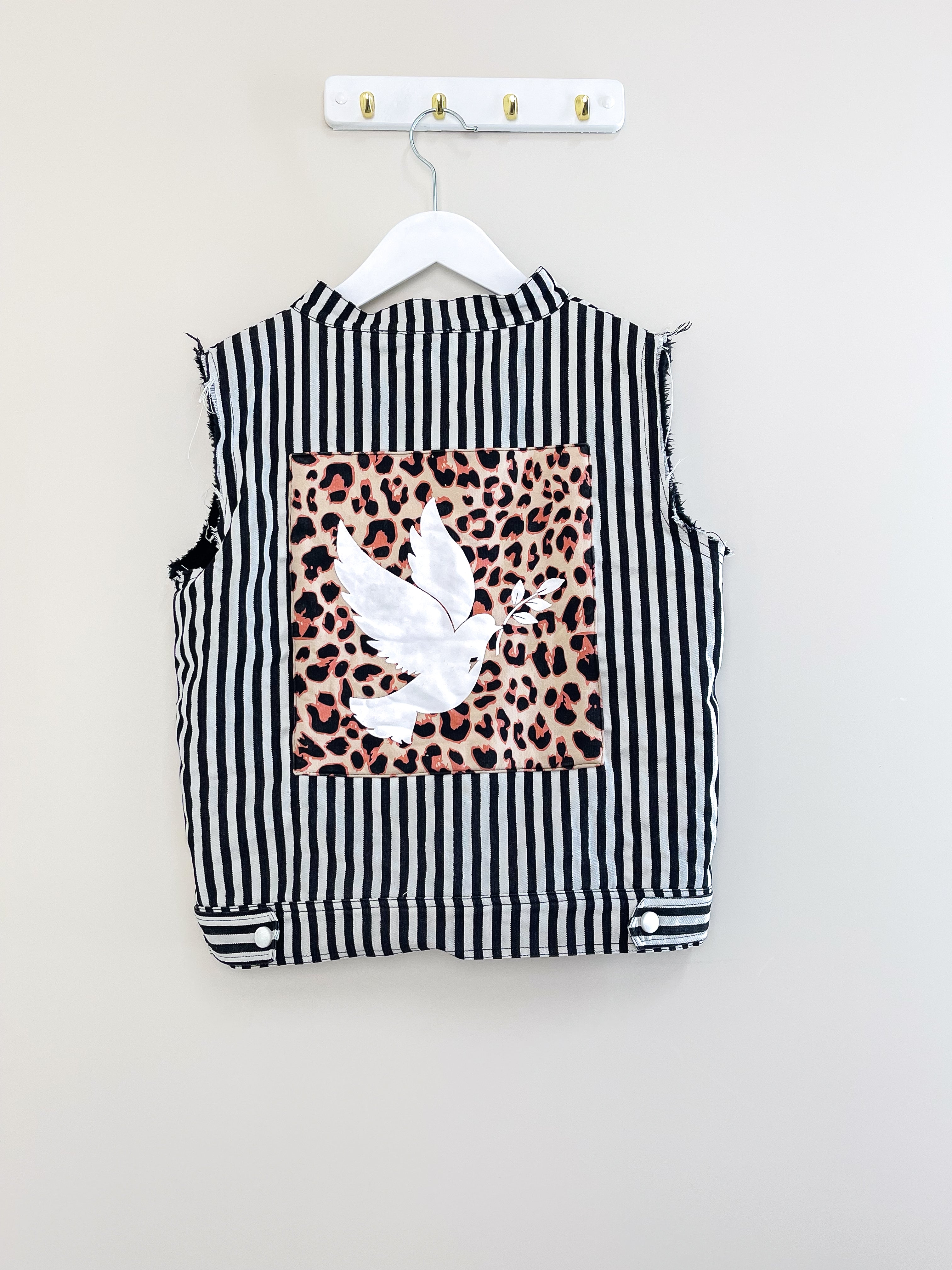 Radicool fleece lined denim vest (10y)