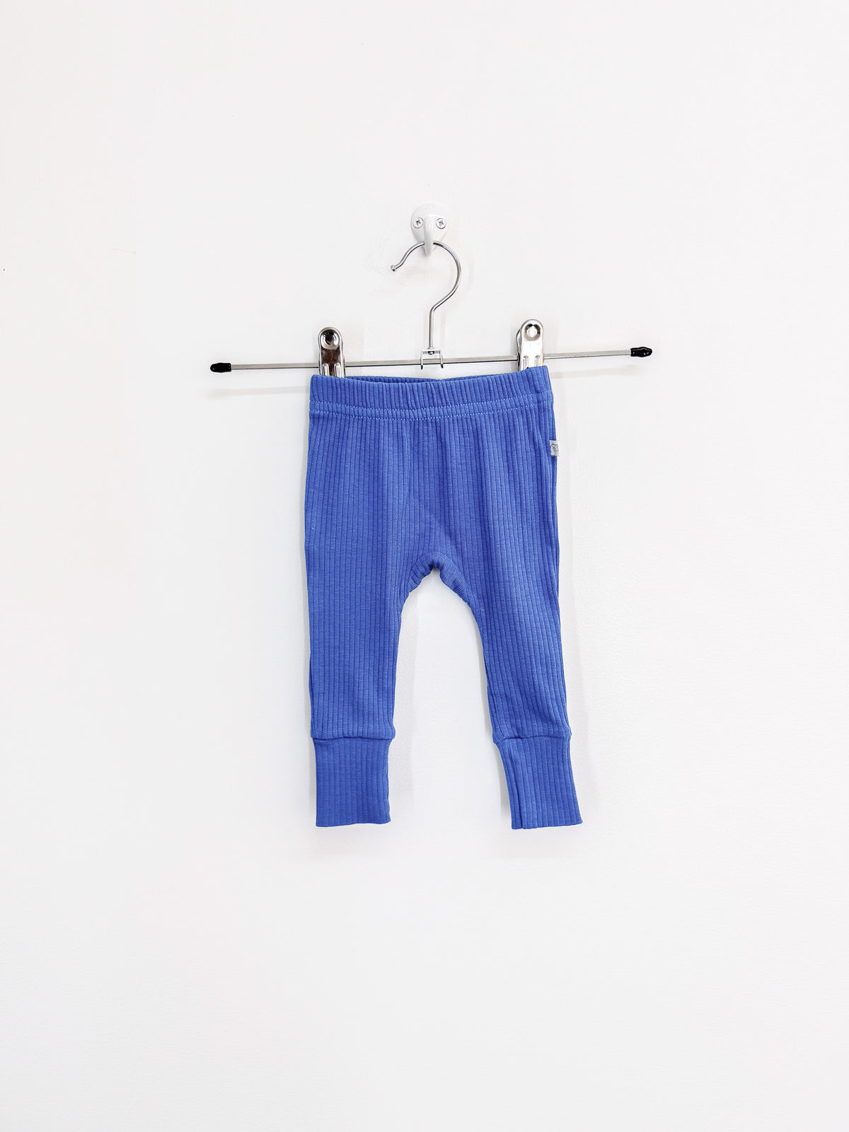 Teeny Weeny rib leggings - royal blue (newborn)