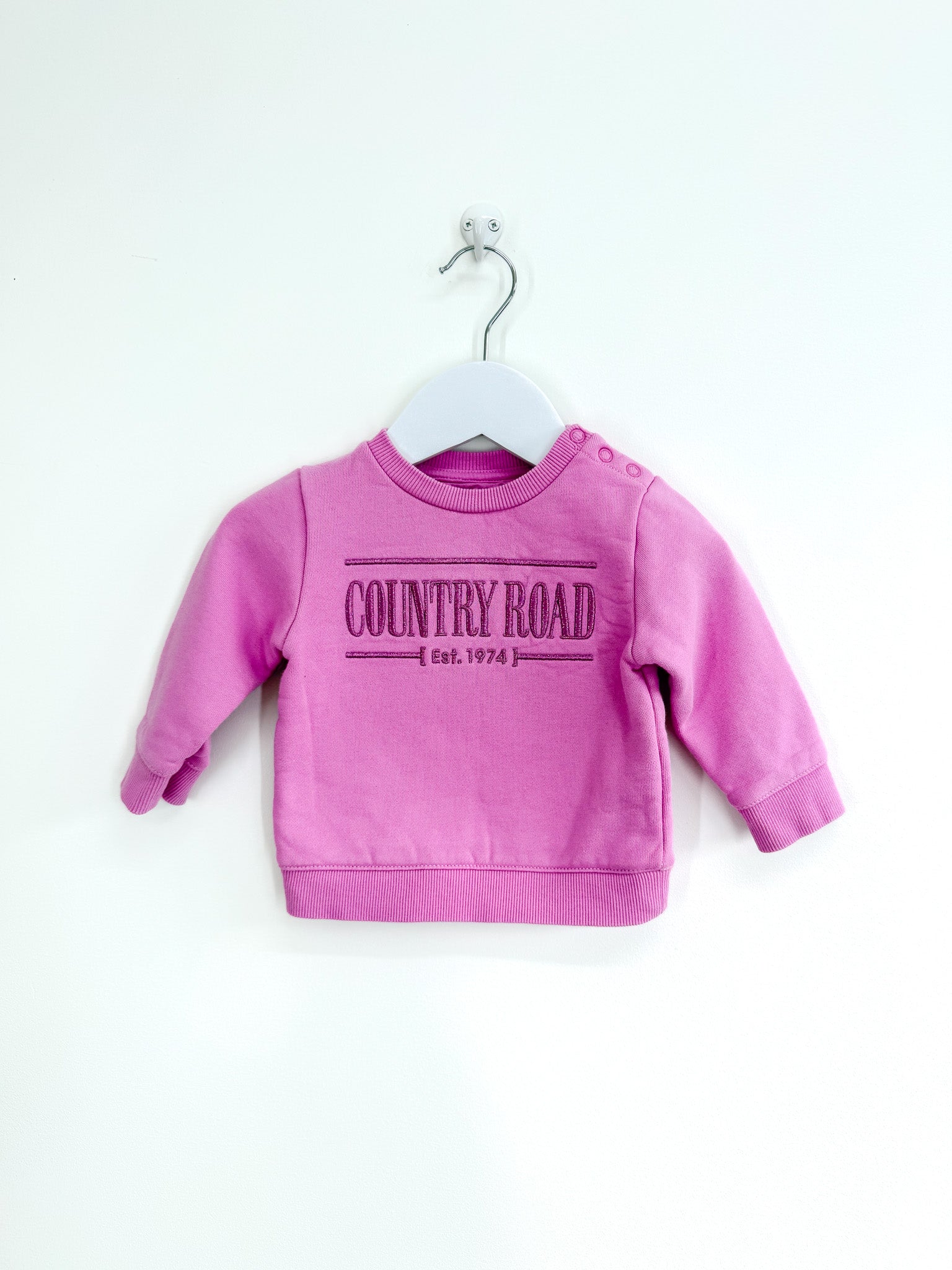 Country Road heritage crew sweatshirt (6-12m)