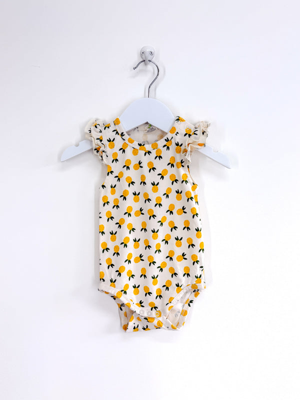 Nature Baby organic fleur bodysuit - petite pineapple (0-3m)