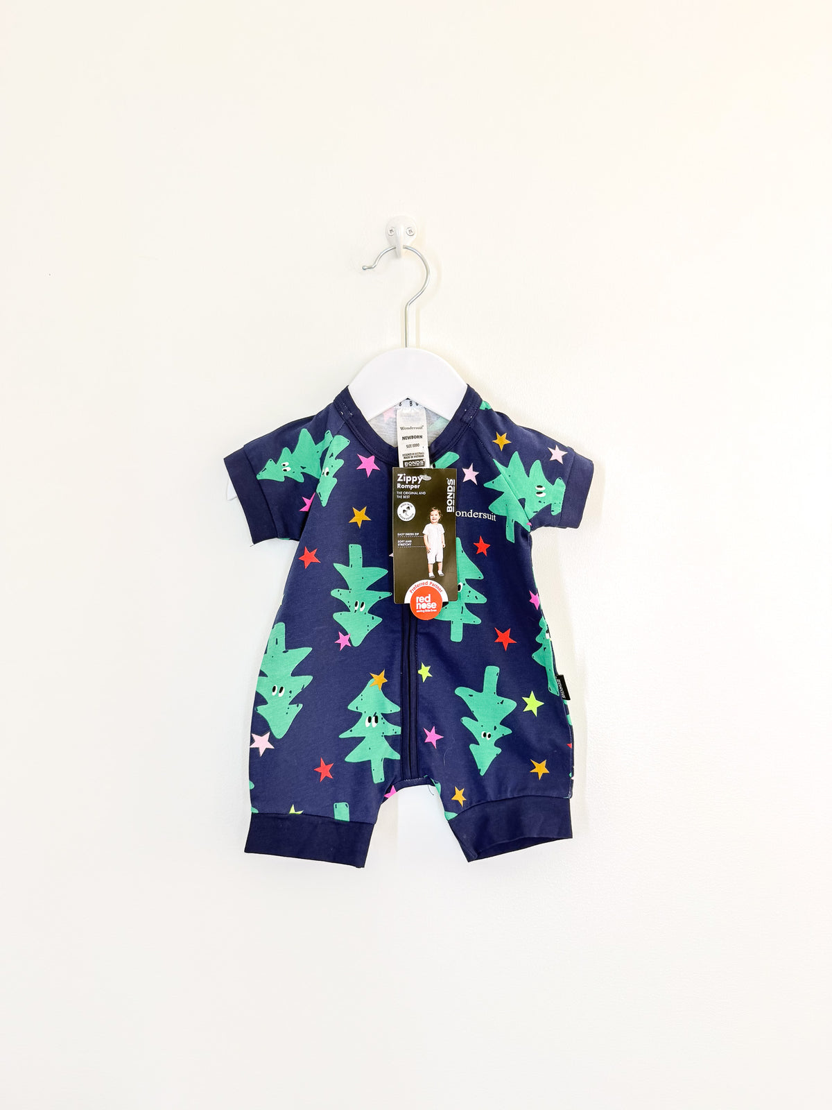 🎄 BNWT Bonds wondersuit - twinkle xmas tree (newborn)