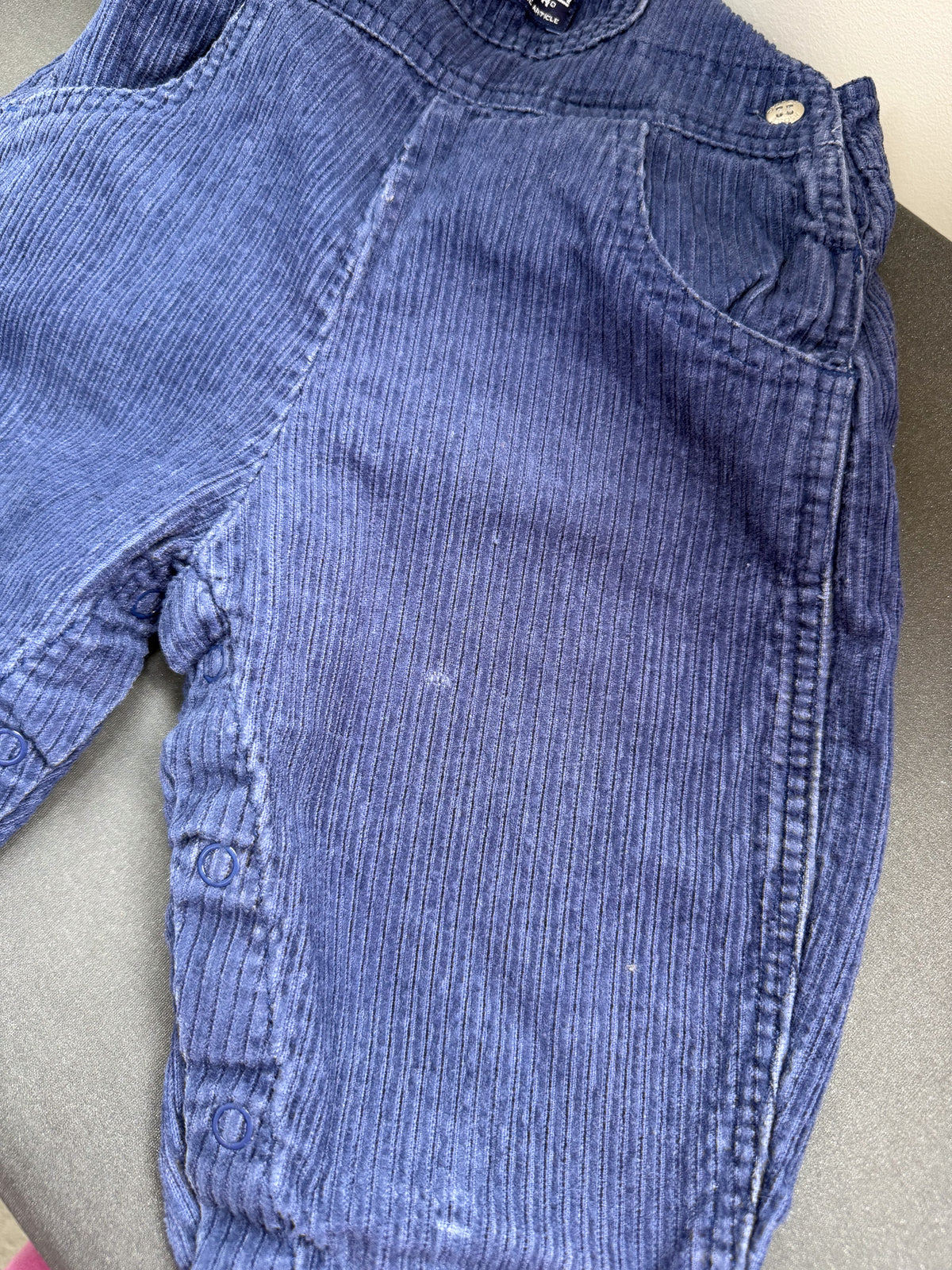 Y2K OshKosh cord overalls '00s (12m)