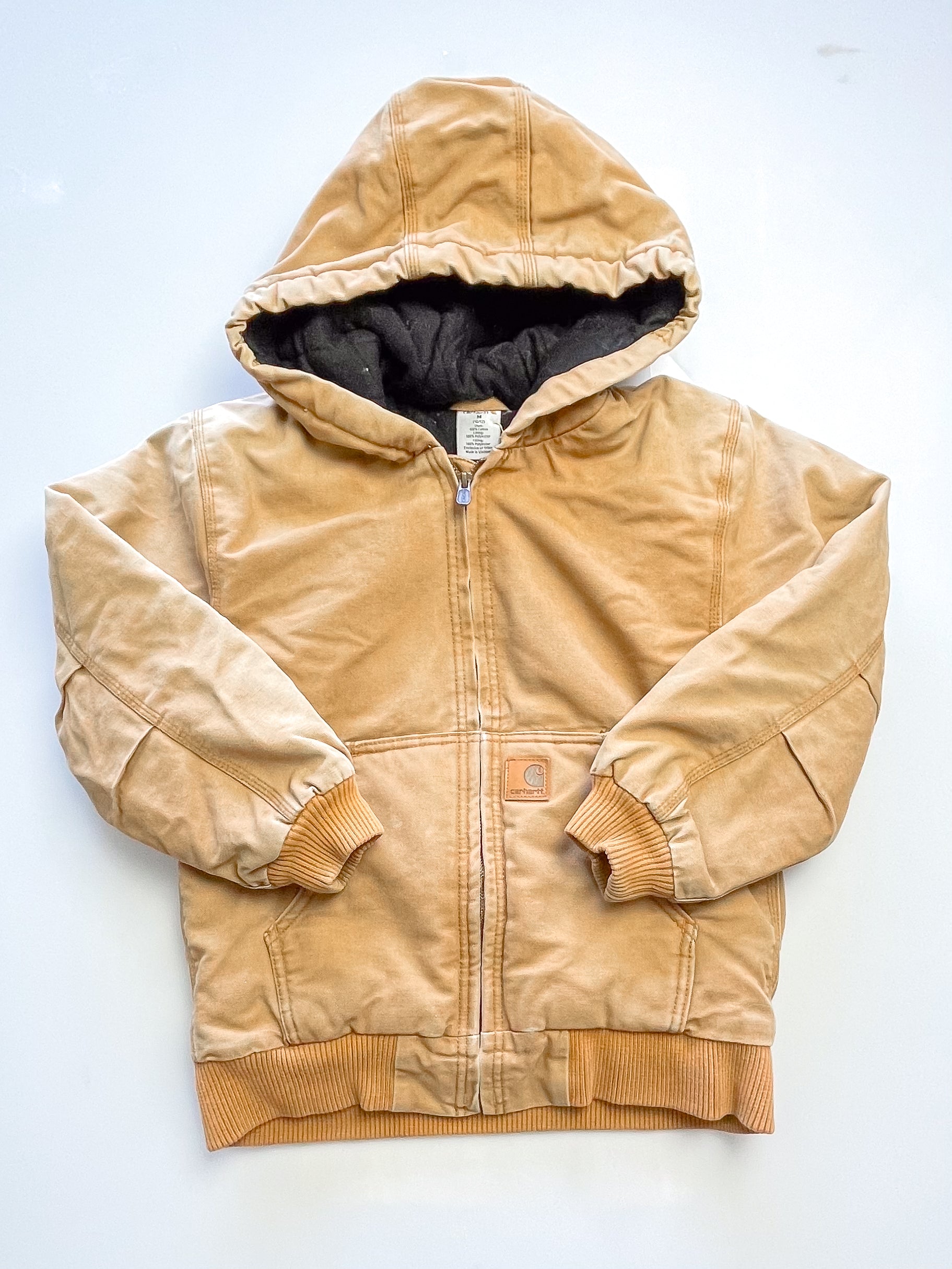 Carhartt quilt lined hooded jacket (10-12y)