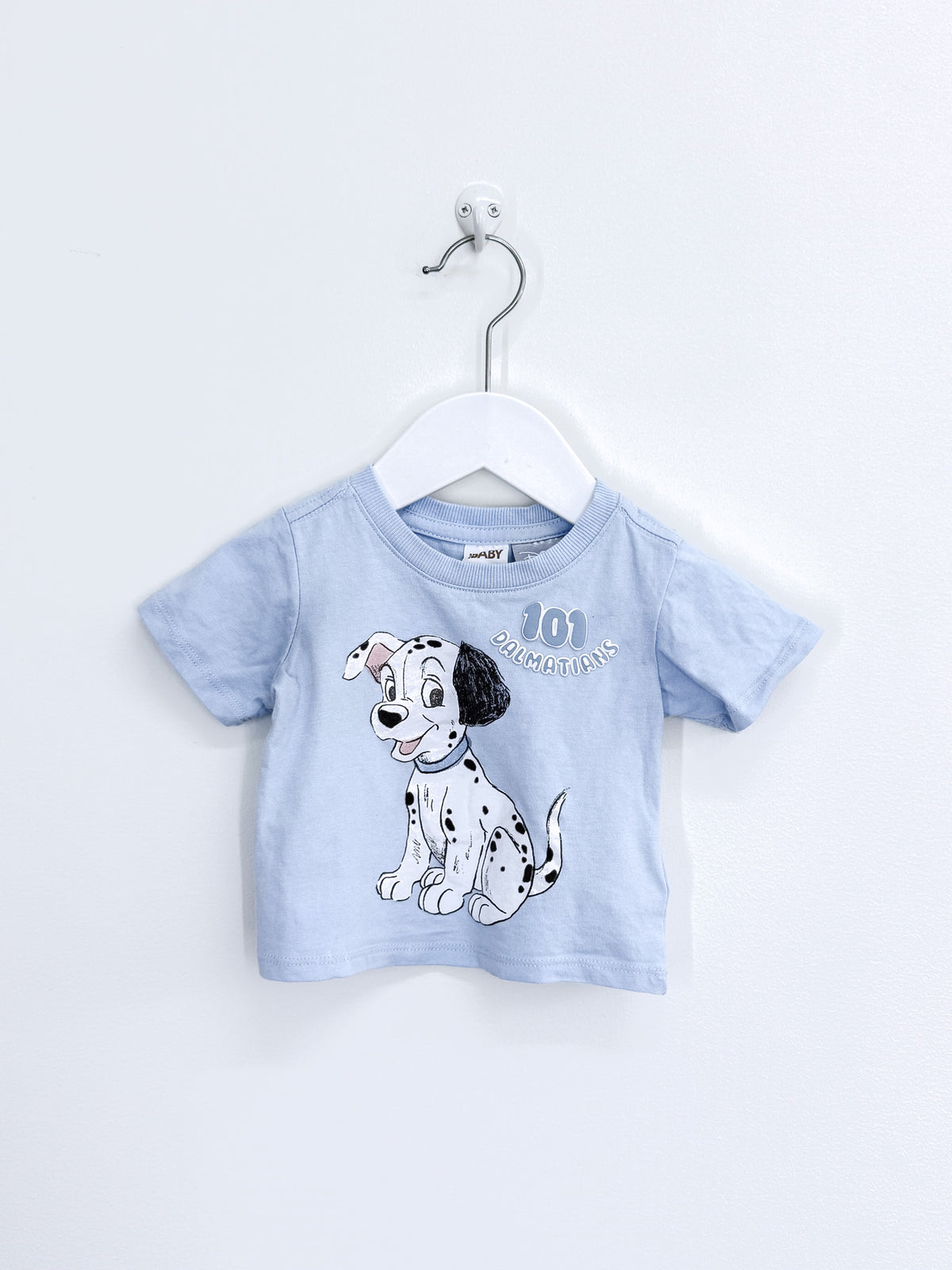Cotton On Kids x Disney 101 Dalmatians short sleeve tee (0-3m)