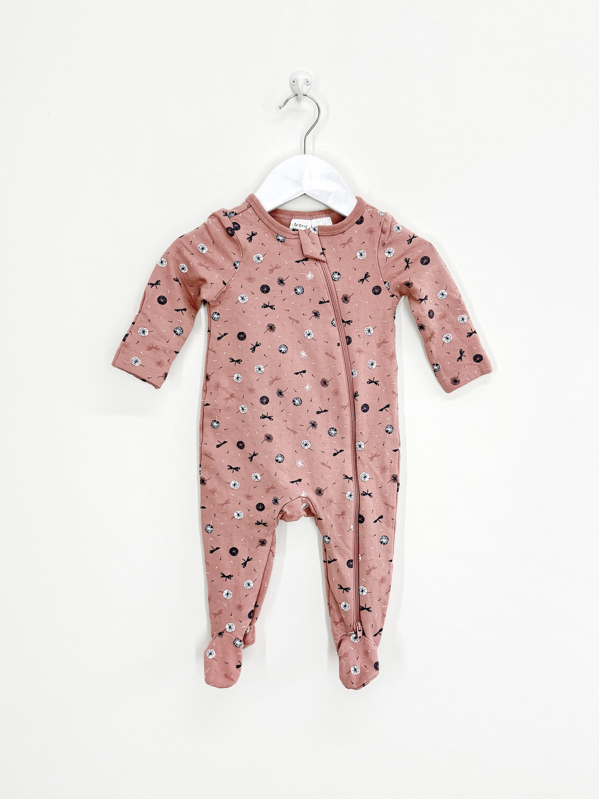 Teeny Weeny fleece zipsuit (3-6m)