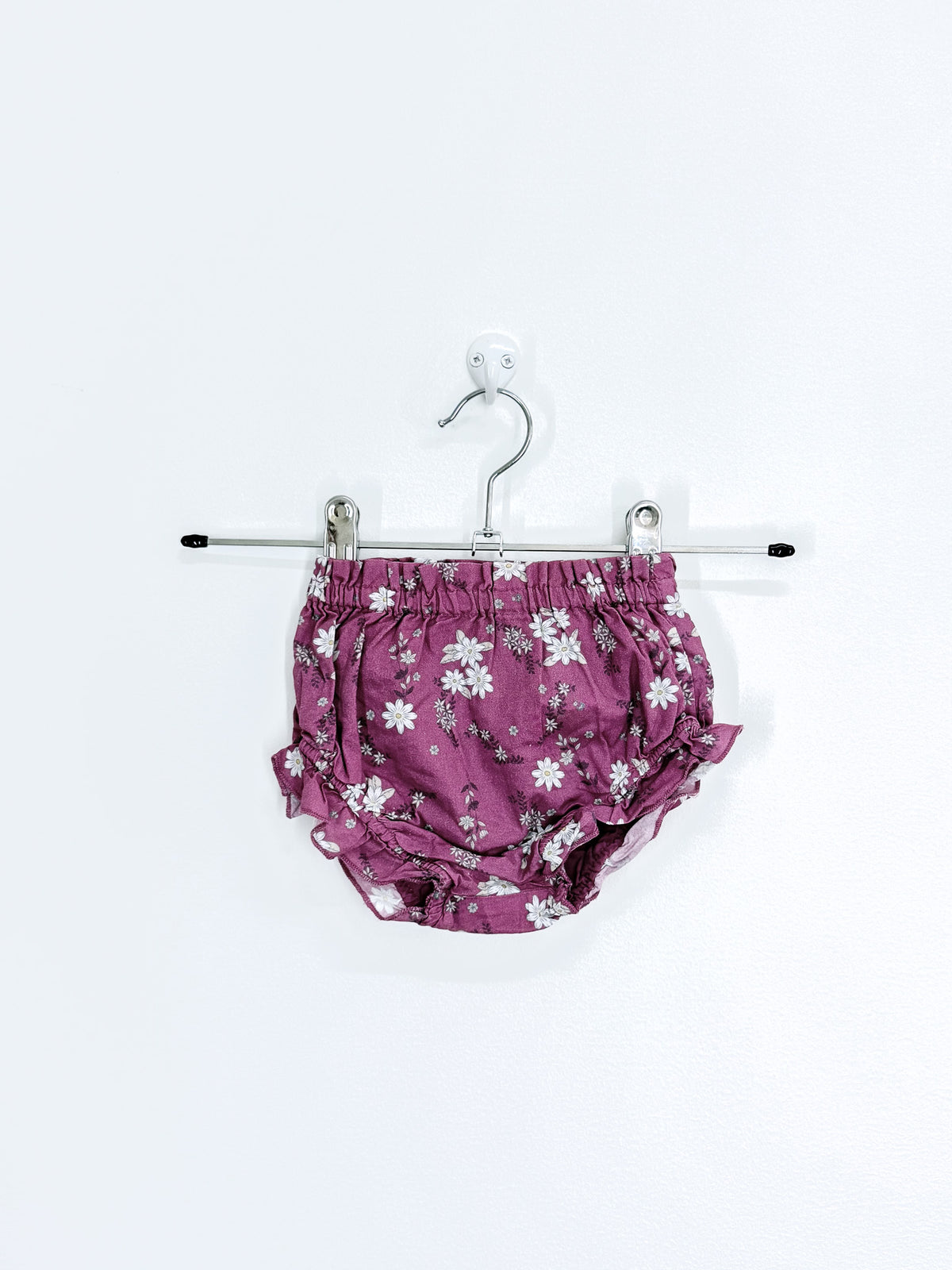 Teeny Weeny floral frill bloomers (3-6m)