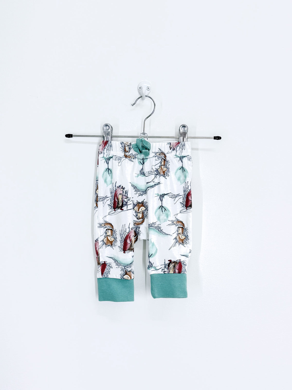 Teeny Weeny fox leggings (newborn)