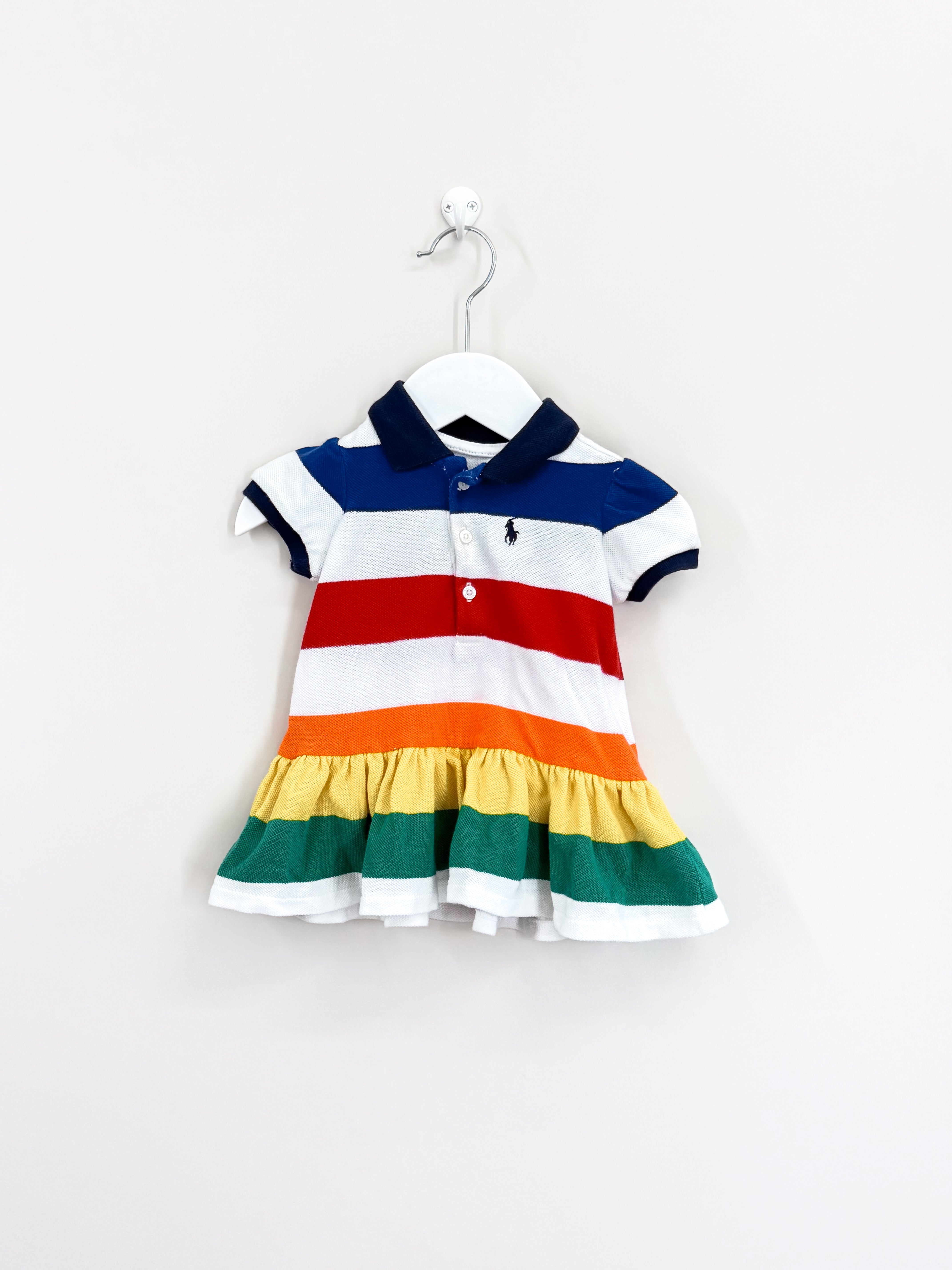 Ralph Lauren striped polo dress (3m)