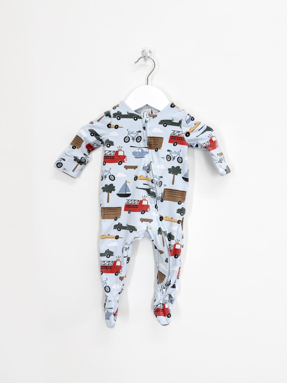 Cotton On Kids zipsuit - transport (3-6m)