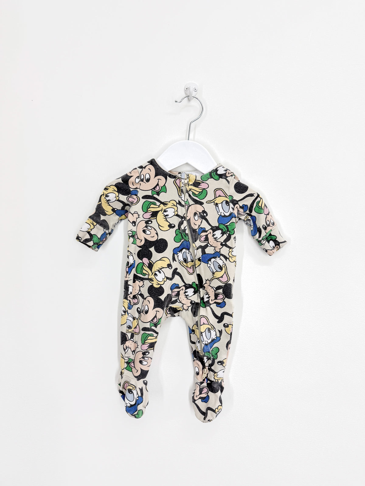 Cotton On Kids x Disney zipsuit (0-3m)