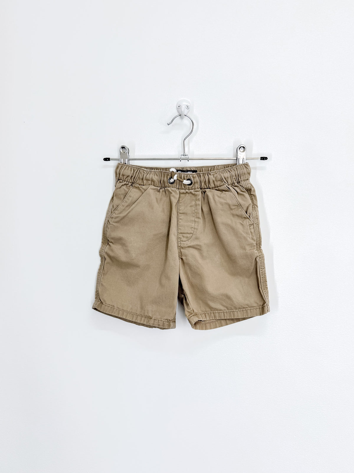Next chino drawstring shorts - tan (5-6y)