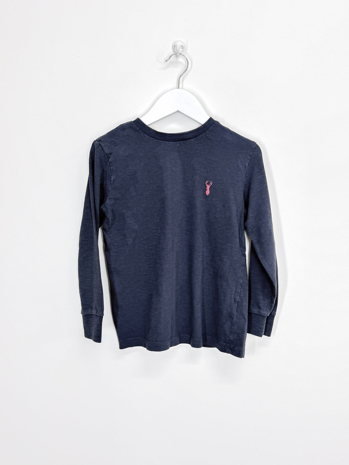 Next long sleeve tee - navy (7y)