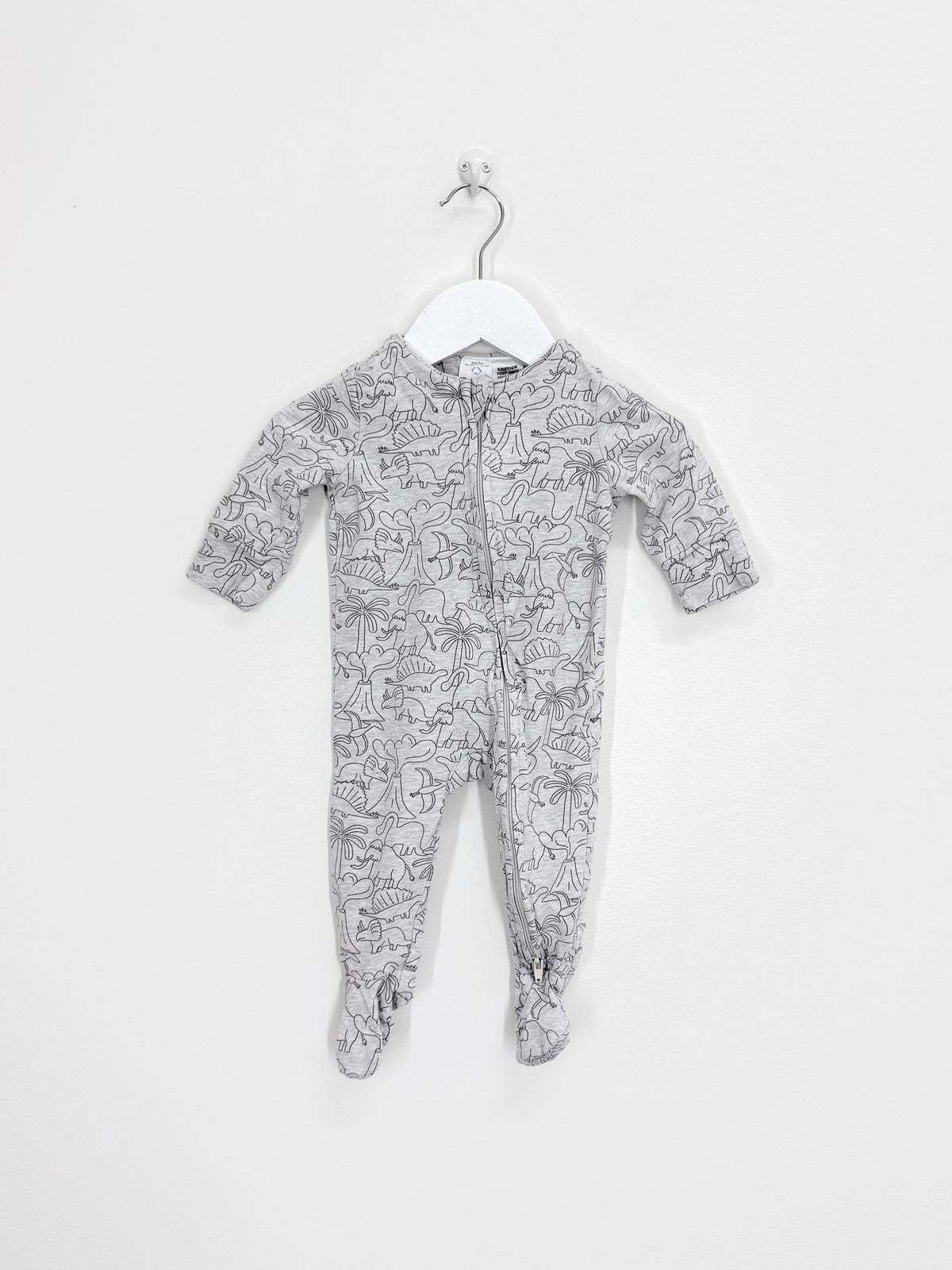 Cotton On Kids zipsuit - dinos (3-6m)