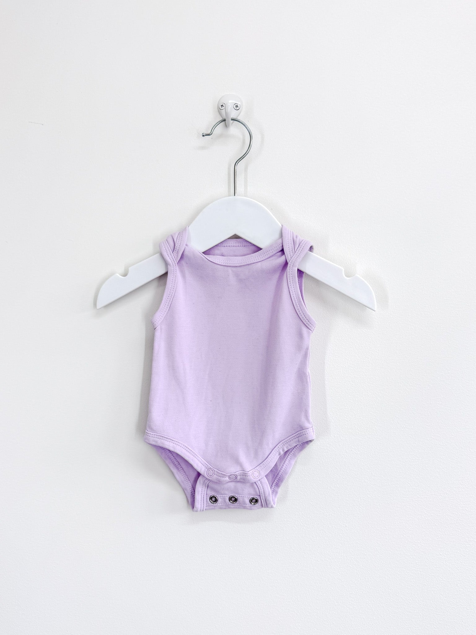 The Sleep Store organic singletsuit - lilac (3-6m)