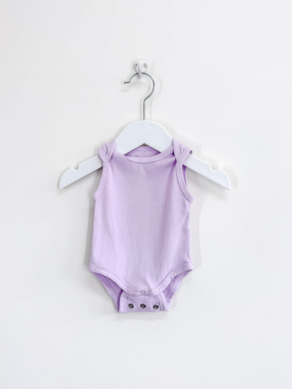 The Sleep Store organic singletsuit - lilac (3-6m)