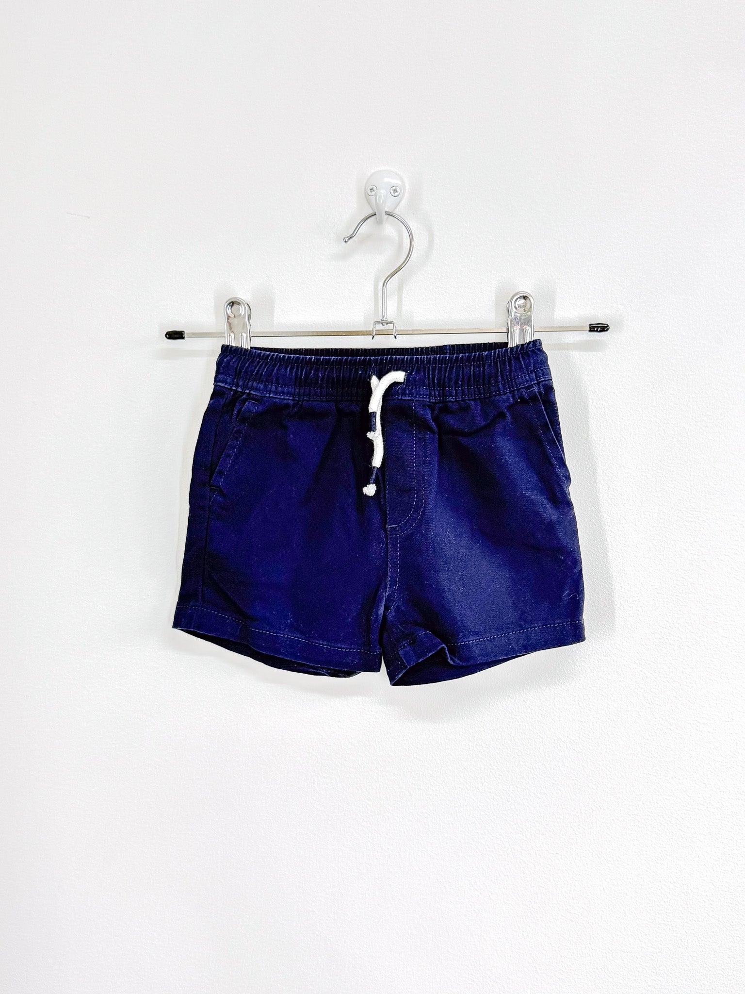 Seed core logo chino shorts - navy (6-12m)
