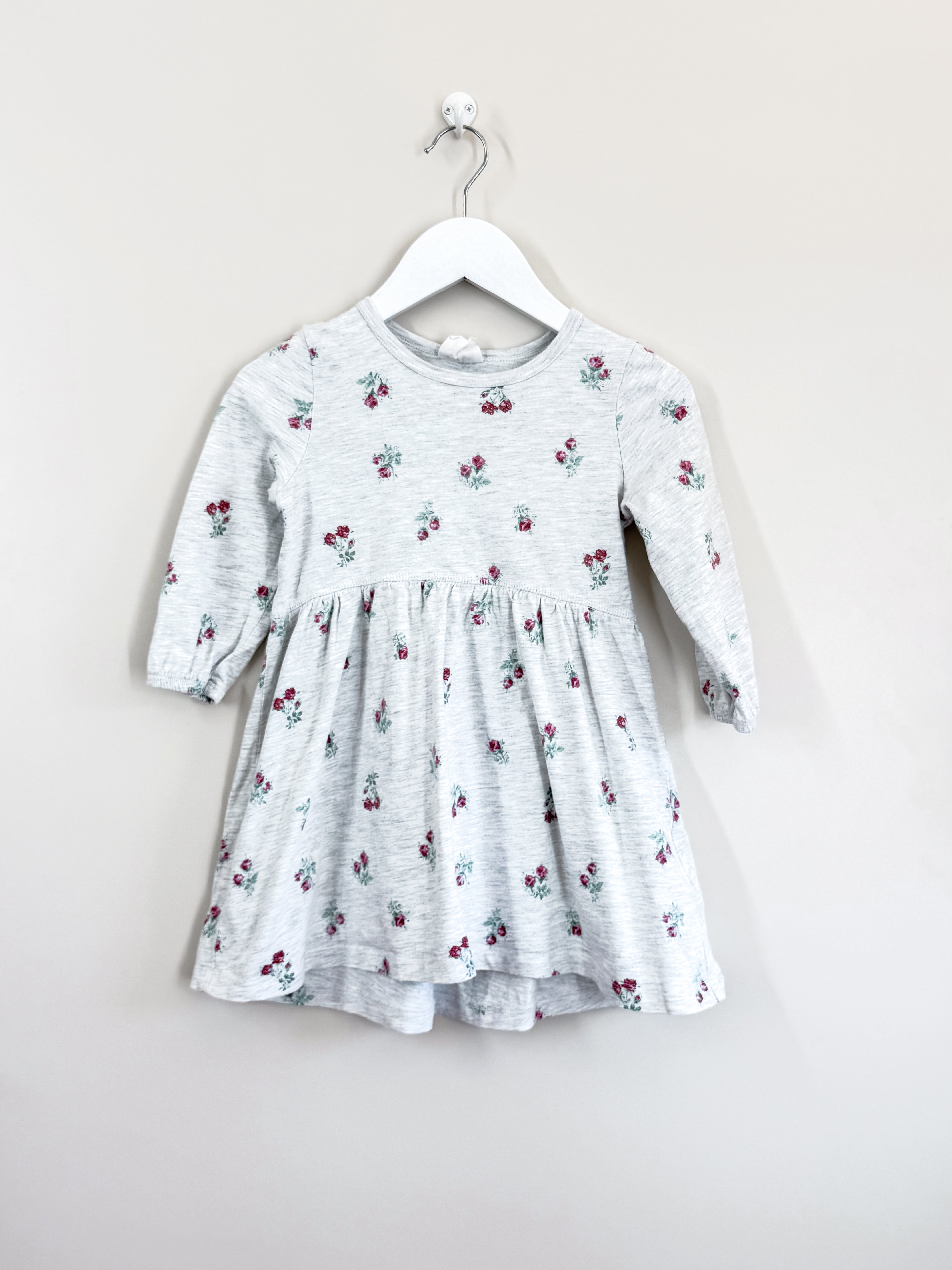 Cotton On Kids floral long sleeve dress (3y)