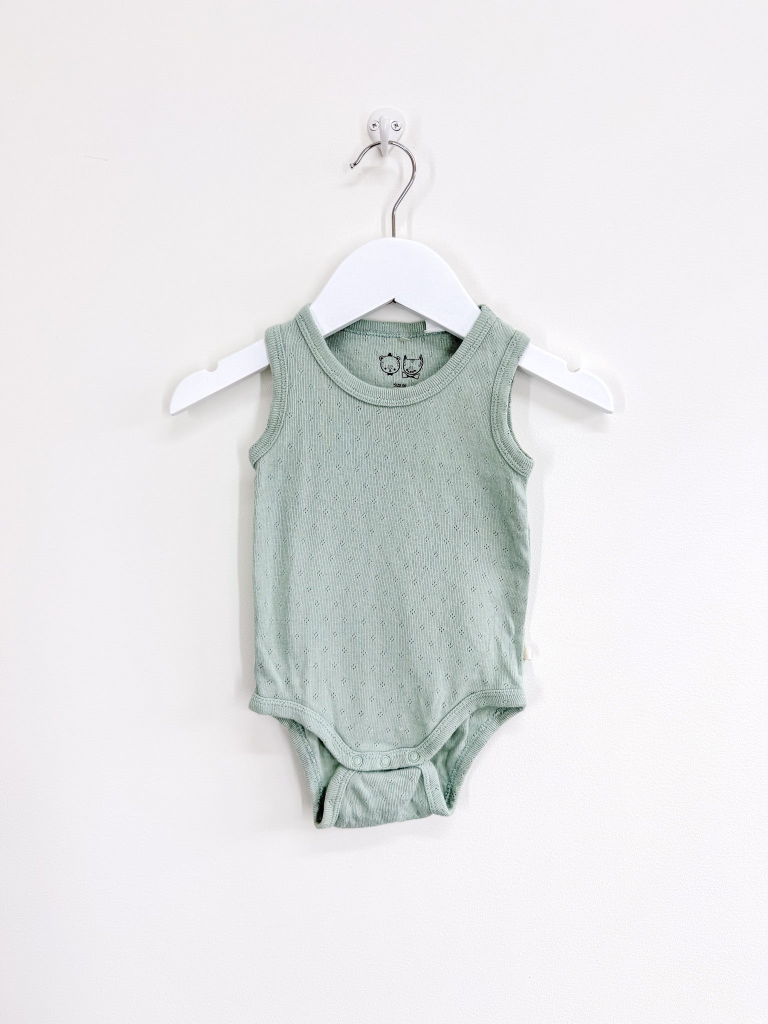 Wilson & Frenchy organic pointelle singletsuit (3-6m)