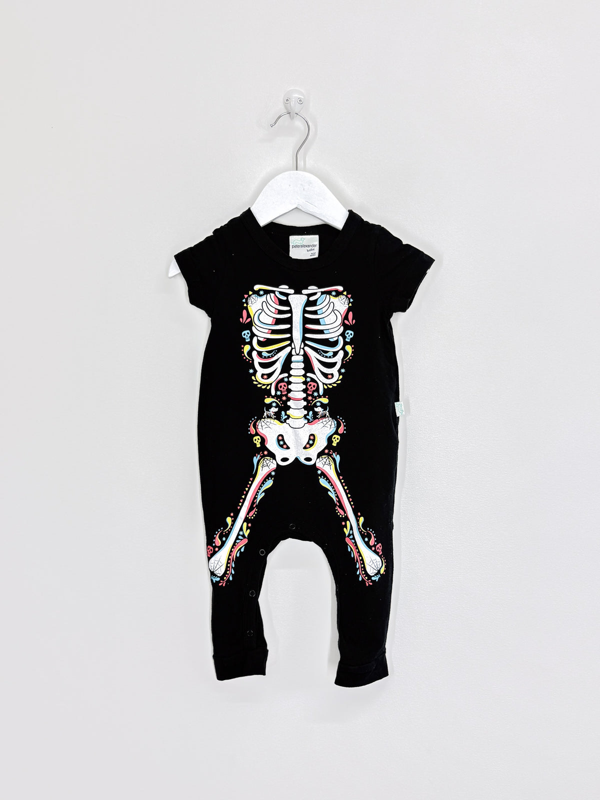 Peter Alexander skeleton onesie (6-12m)