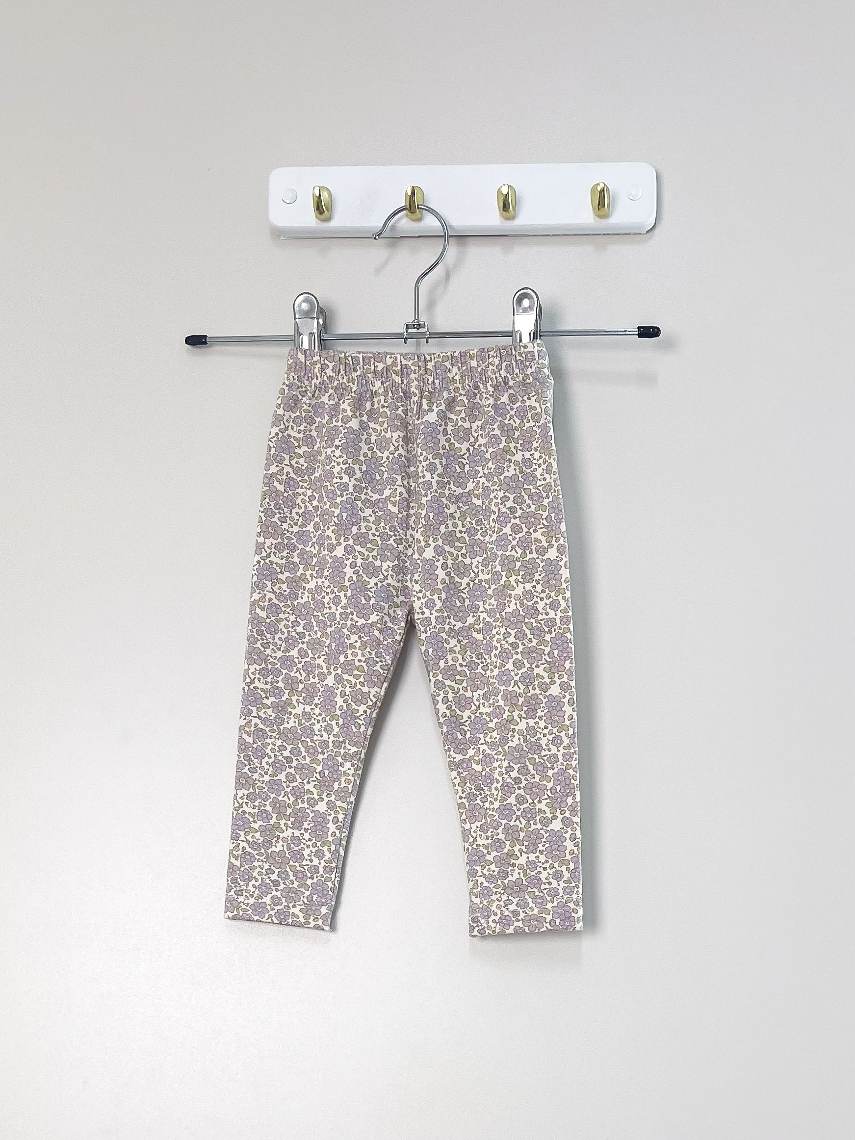 Jamie Kay organic leggings - chloe lavender (0-3m)