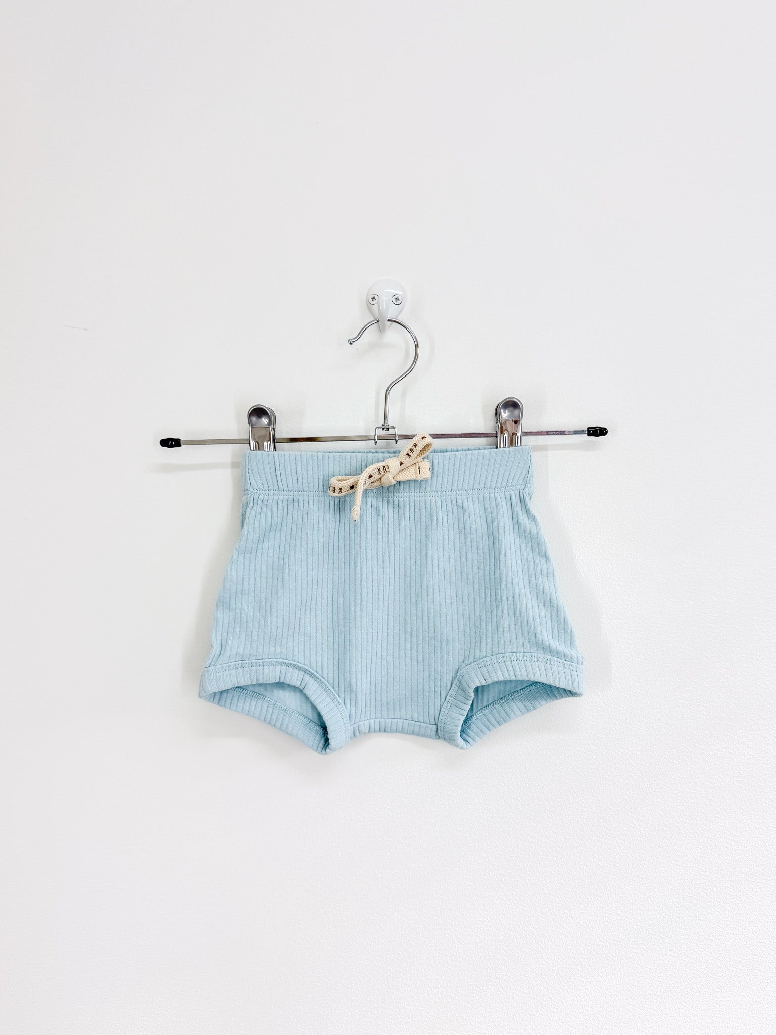 Hux organic rib shorts (0-3m)