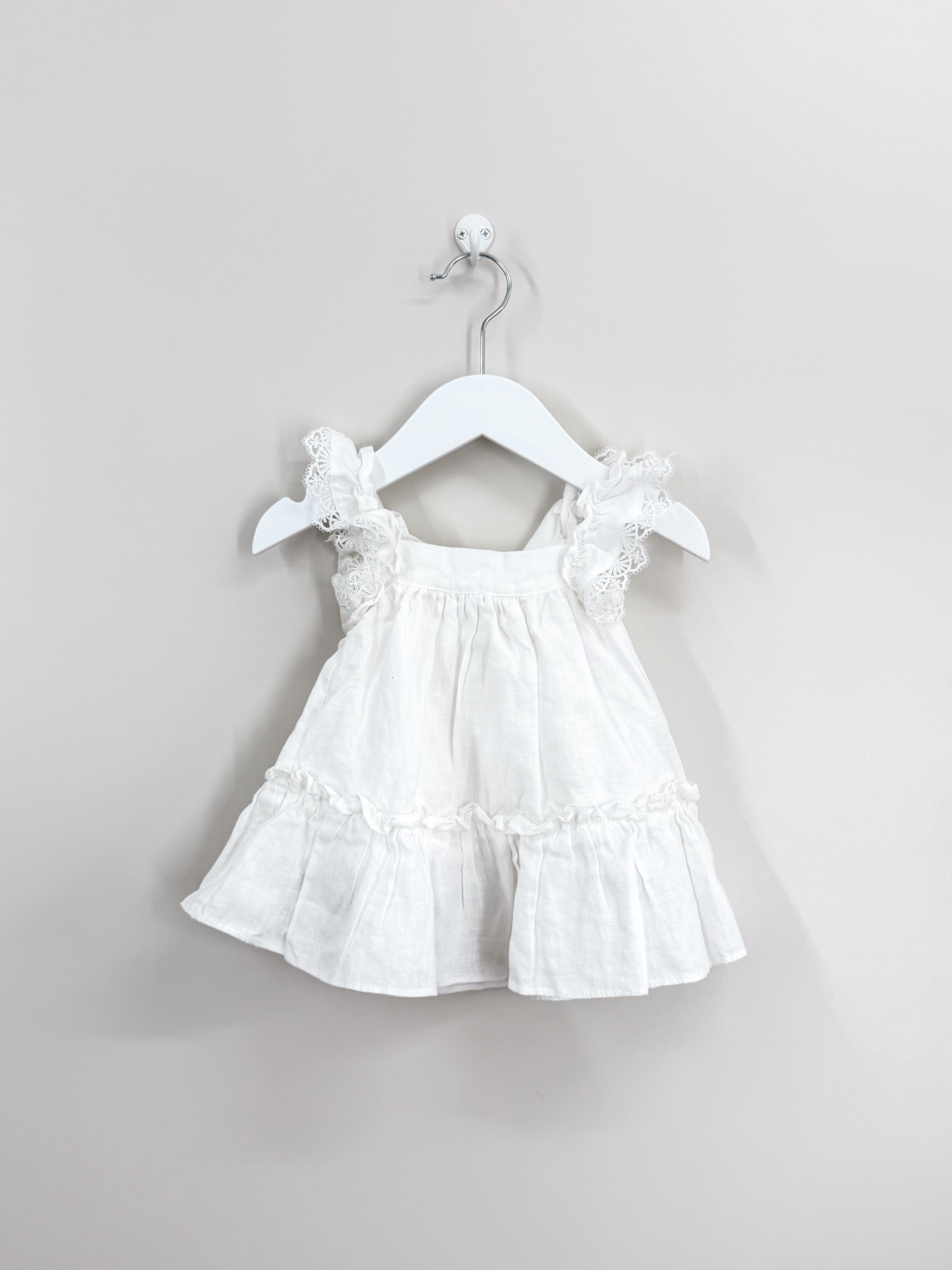 Karibou Kids everly linen dress (6-12m)