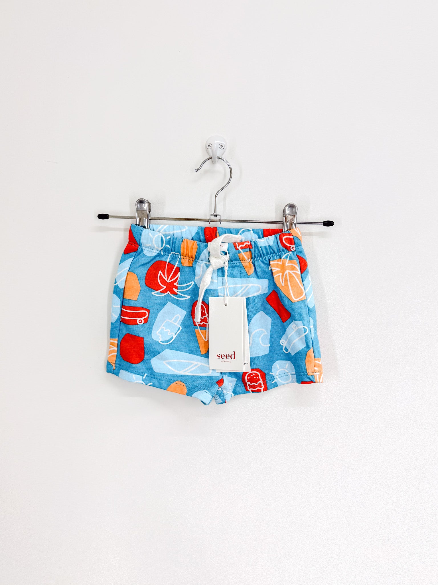 BNWT Seed summer shapes shorts (3-6m)