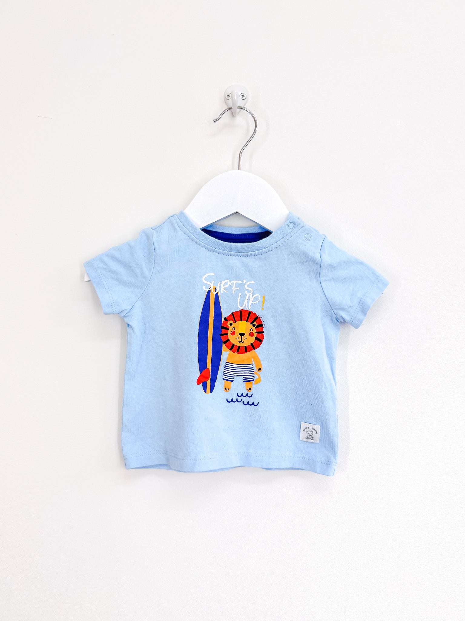 Teeny Weeny surfs up tee (0-3m)