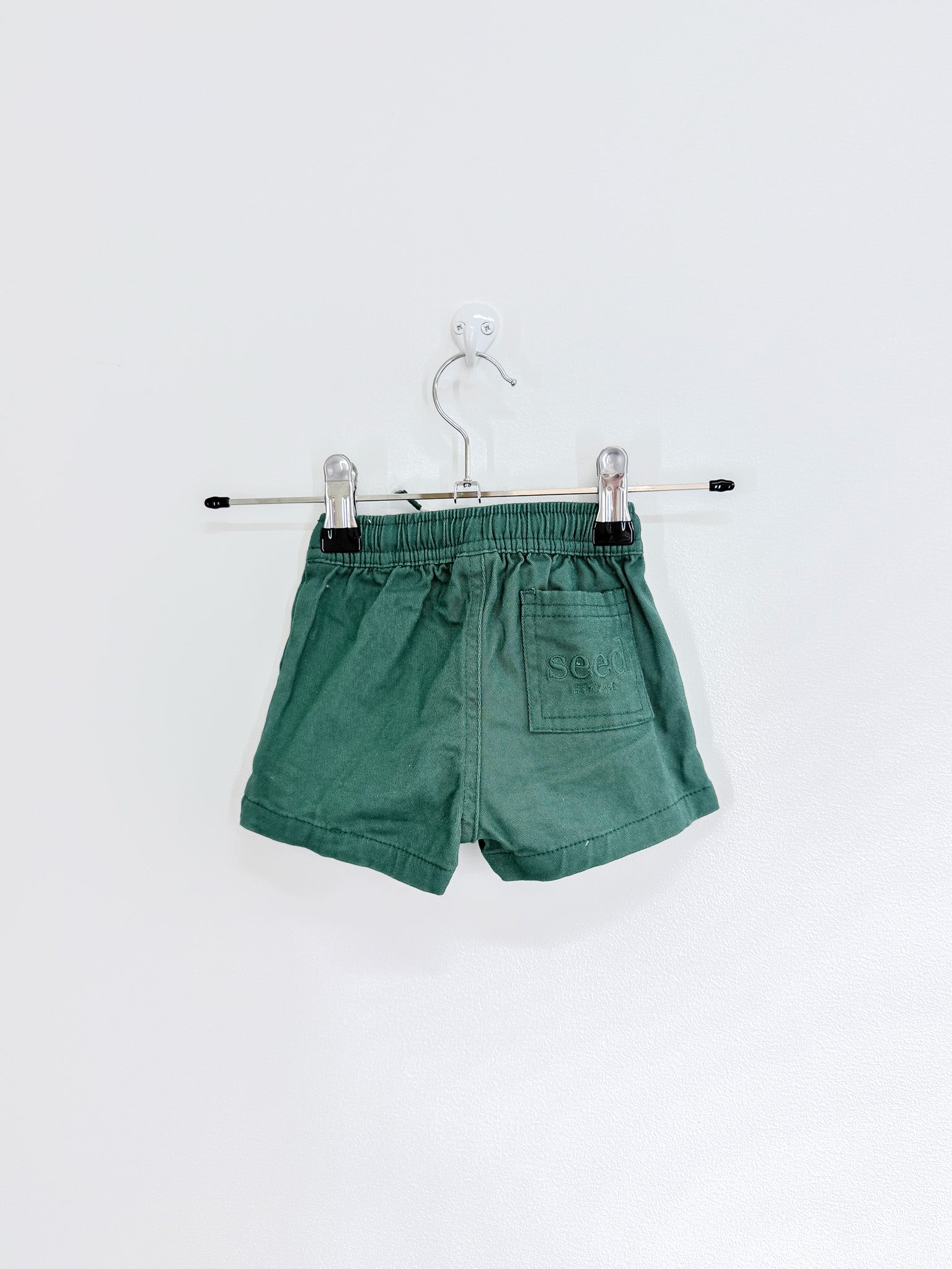 Seed core logo chino shorts (0-3m)